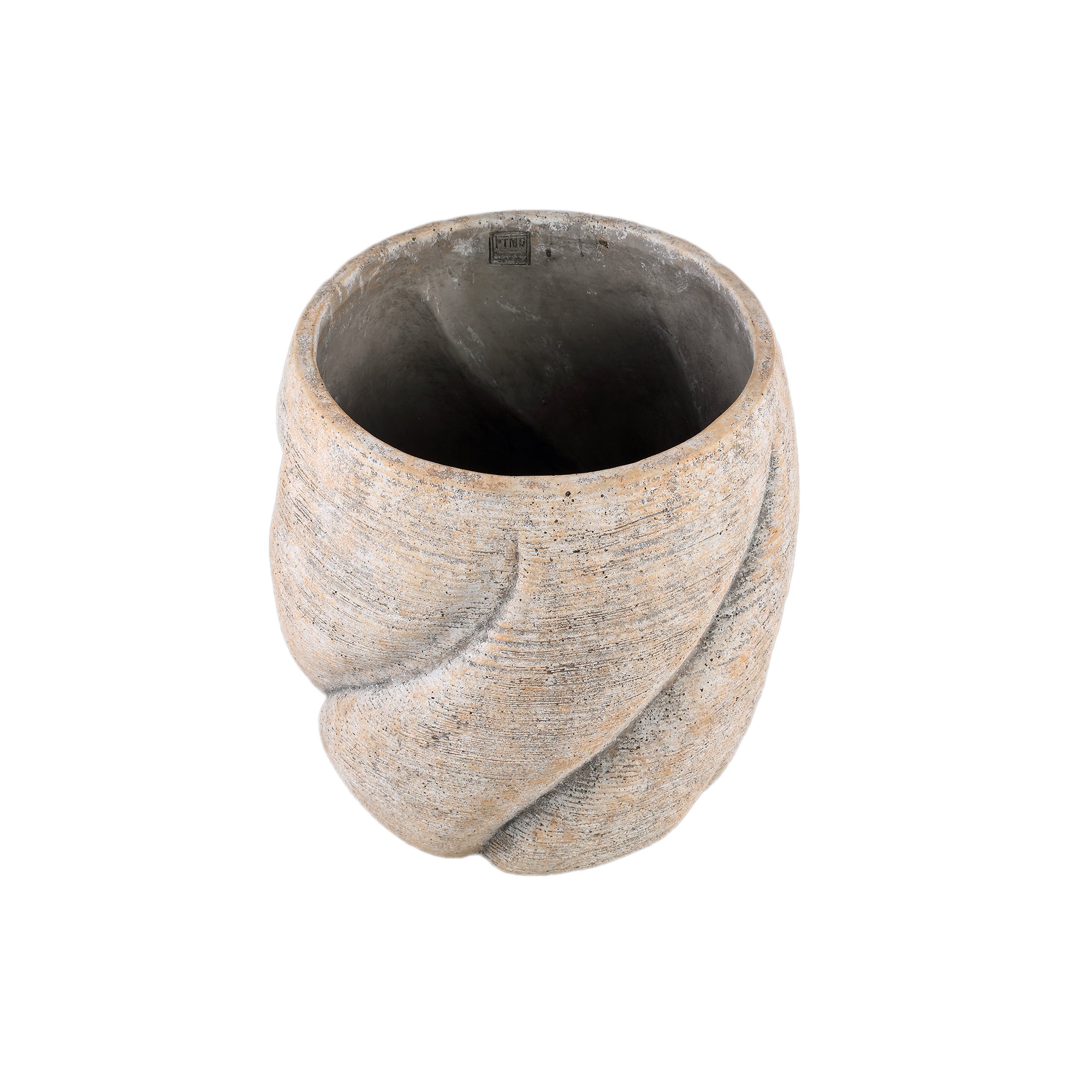 Evanthia Pot en ciment - L (40x40x40 cm)