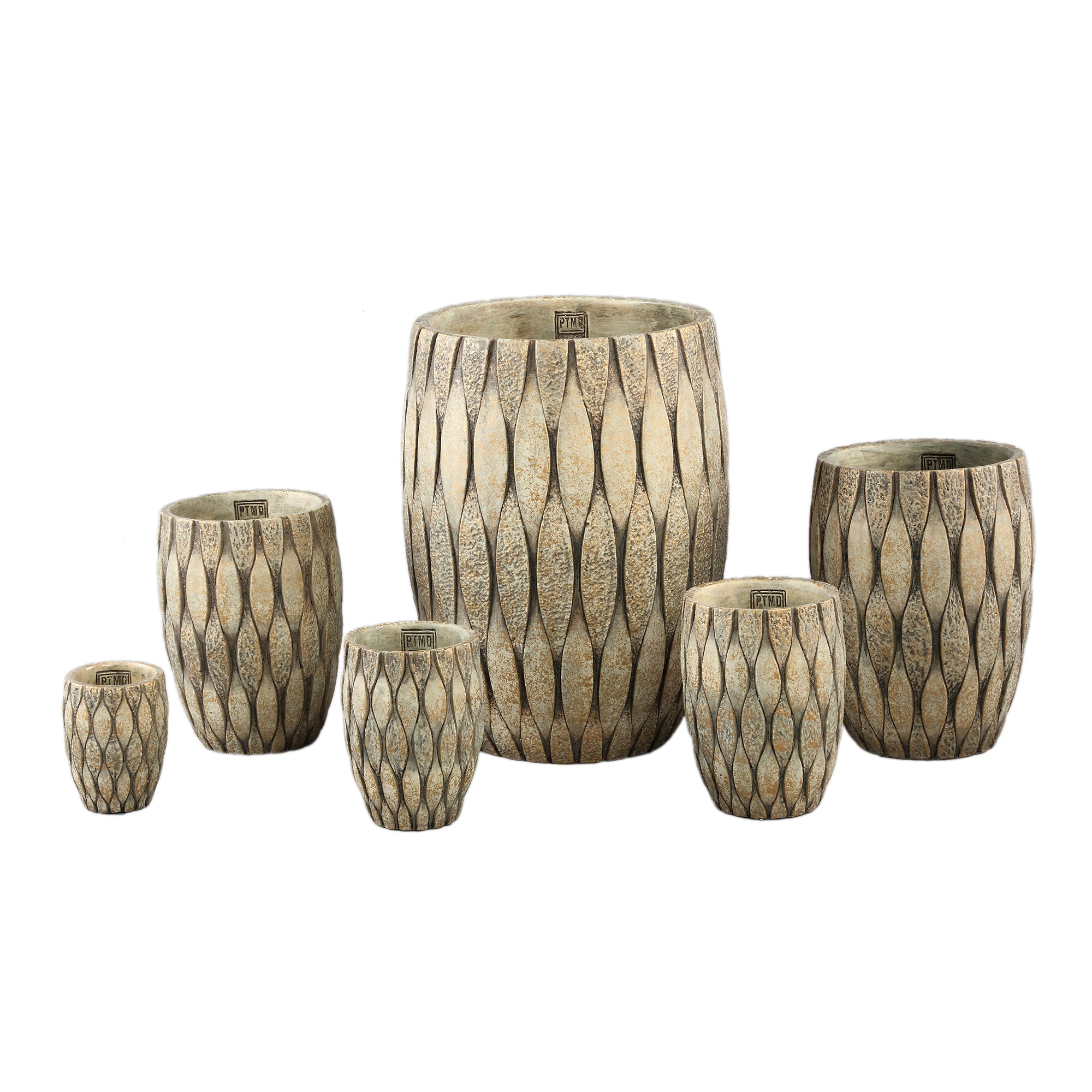 Joedi Pot en ciment - S (30x30x41 cm)