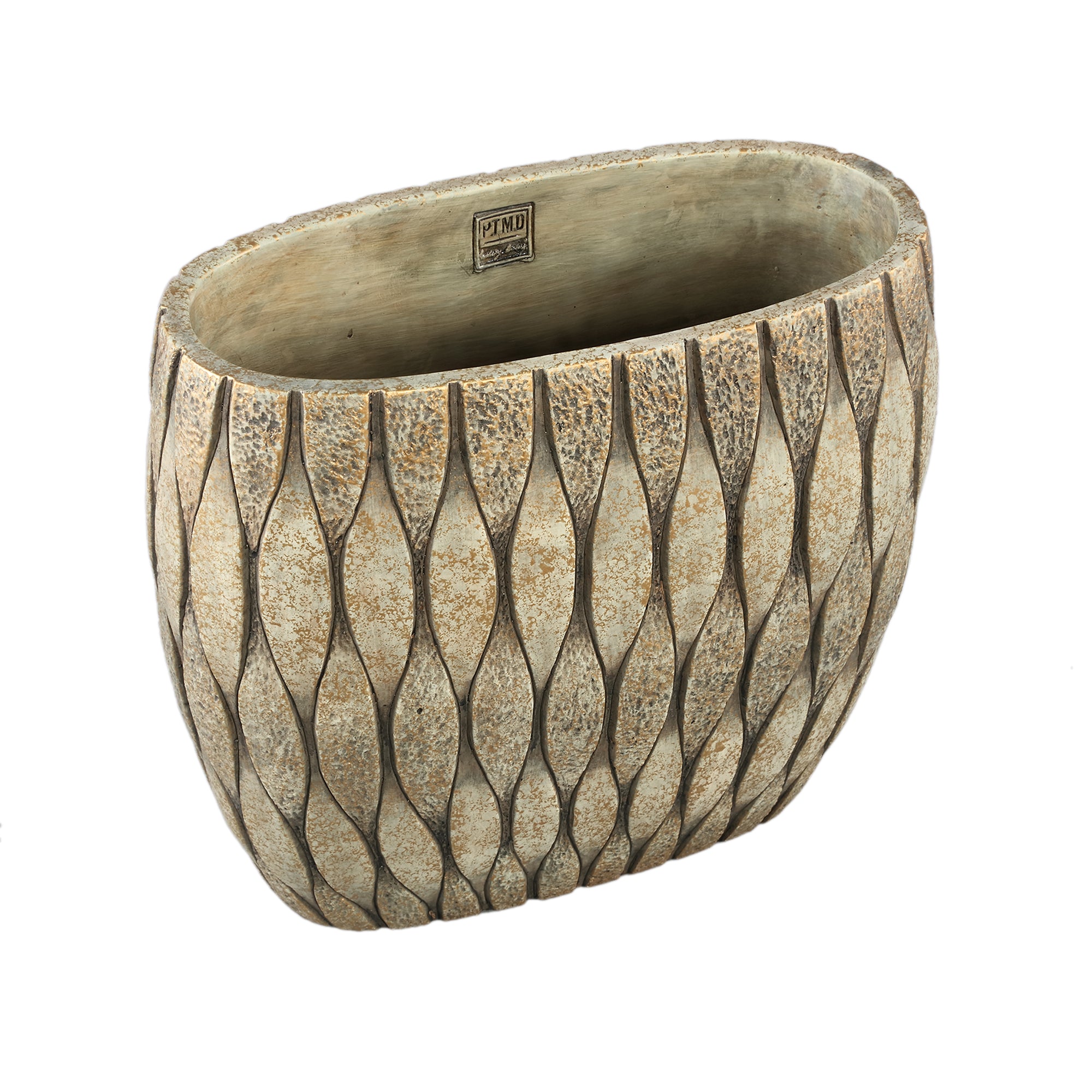 Joedi Pot en ciment - L (40x20x36 cm)
