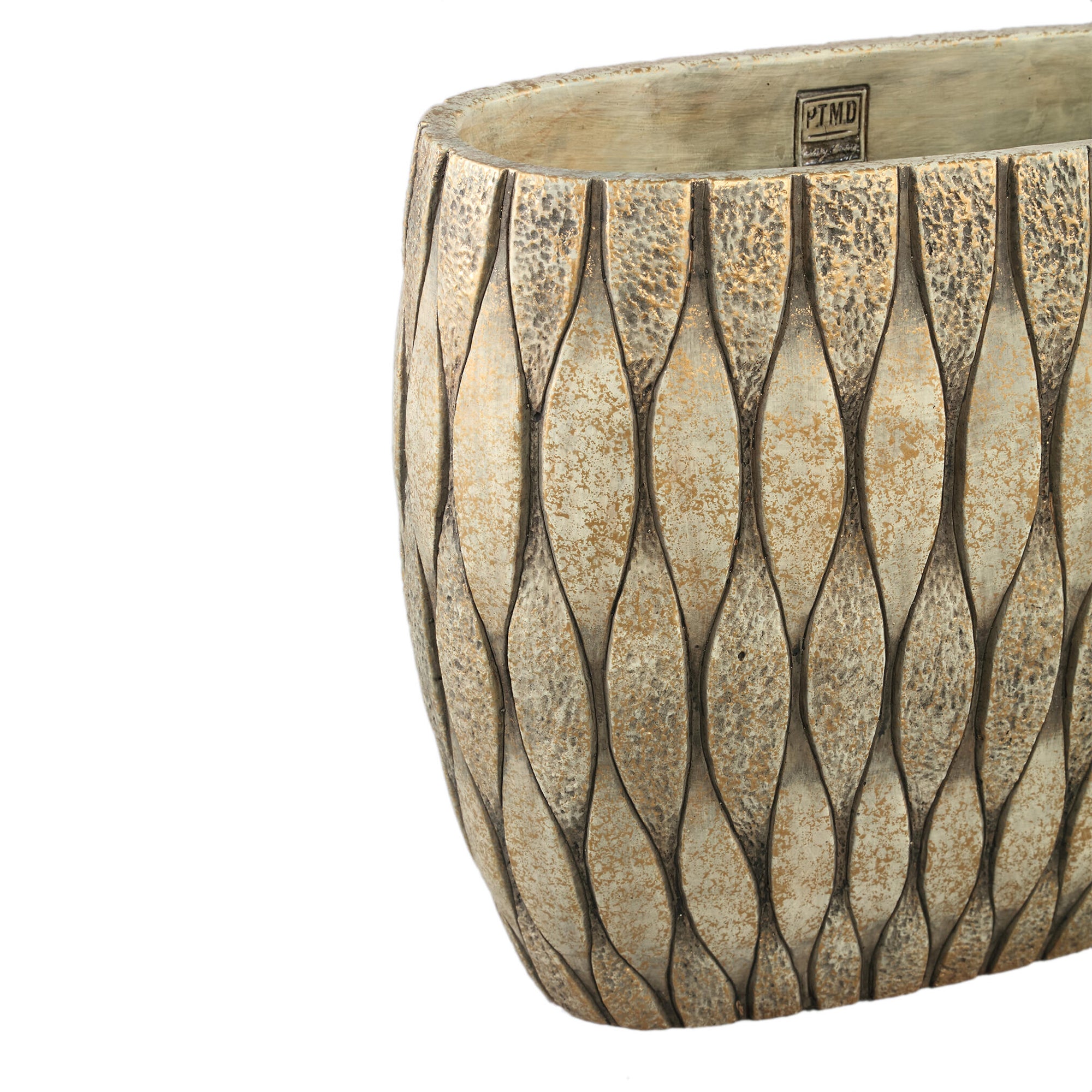 Joedi Pot en ciment - L (40x20x36 cm)