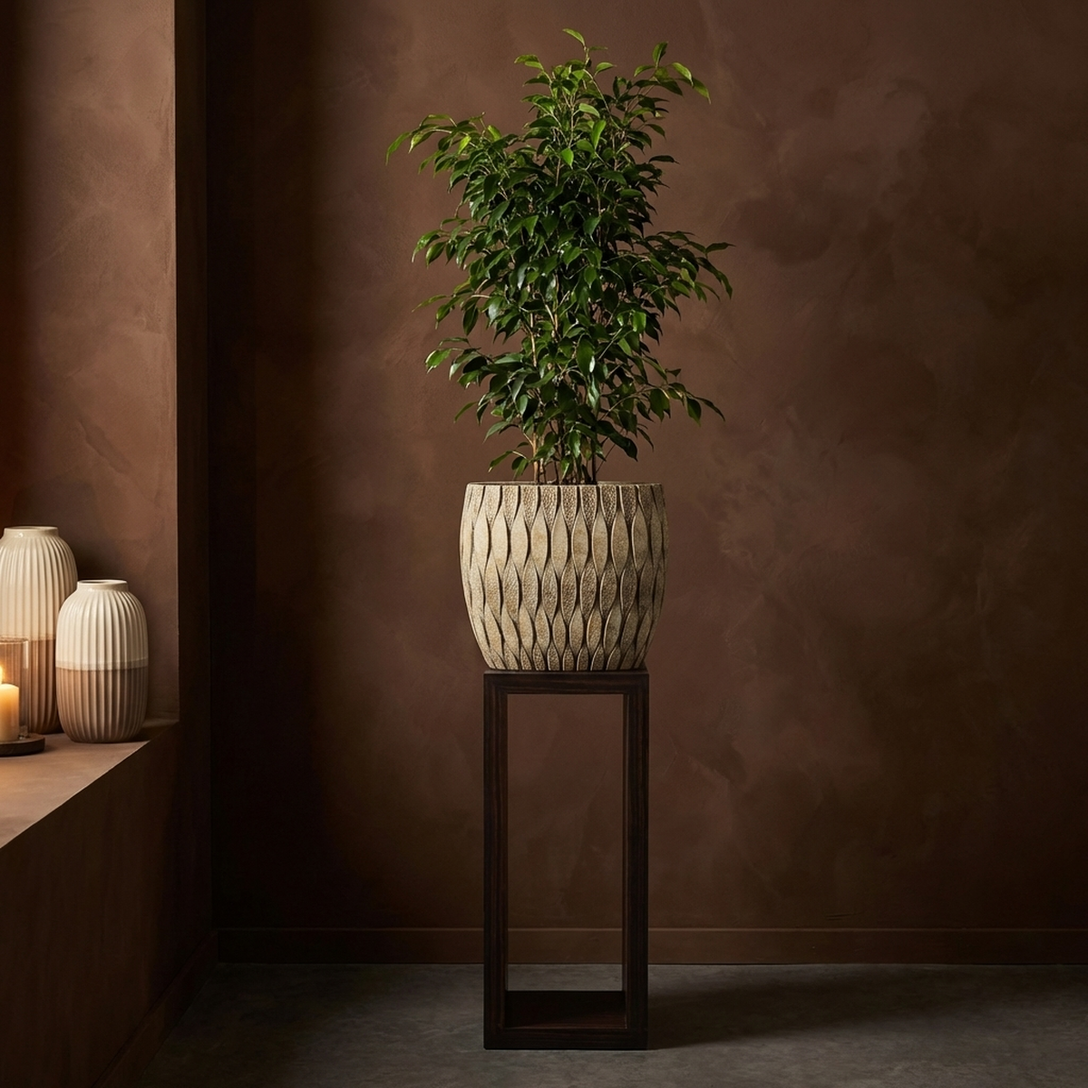 Pot Joedi — Ciment — Photo lifestyle