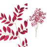 Feuille artificielle Violet — Violet
