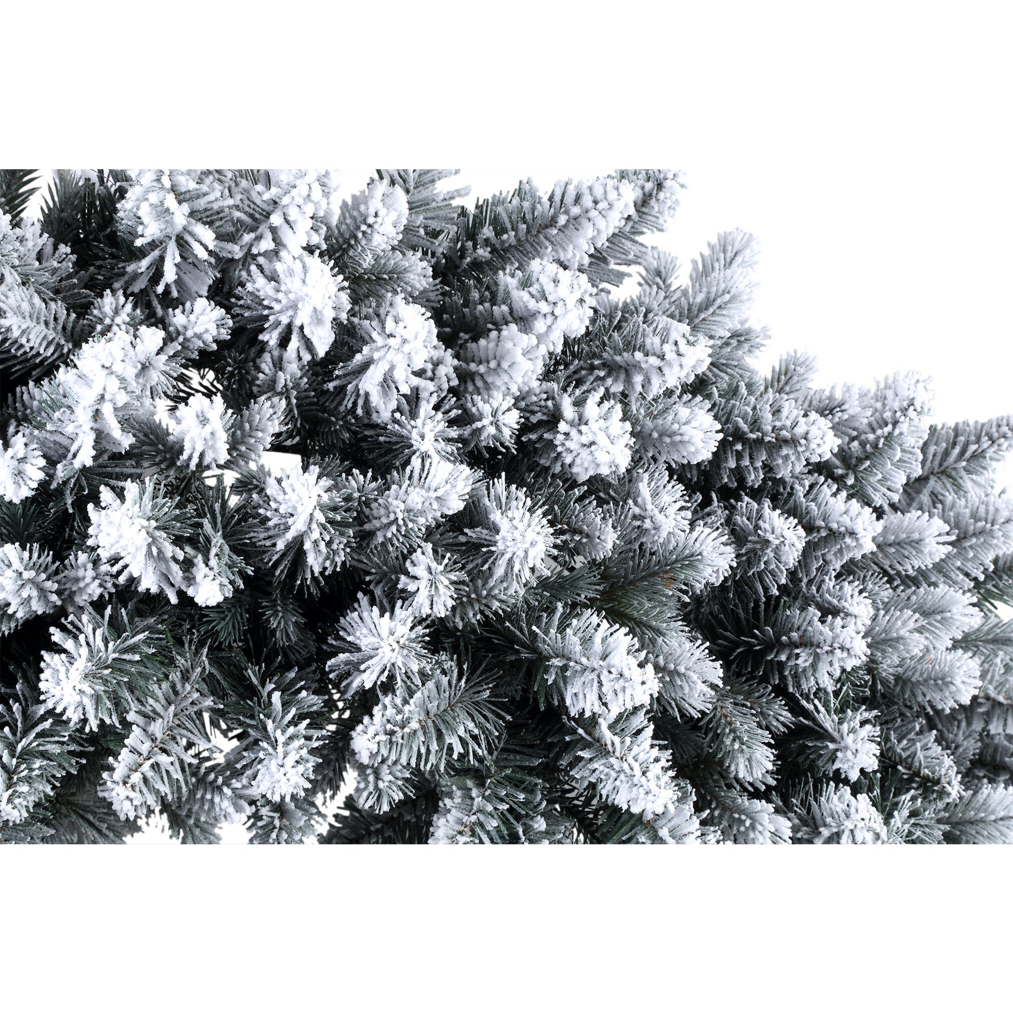 Ceriah White PVC and PE mix wreath round L