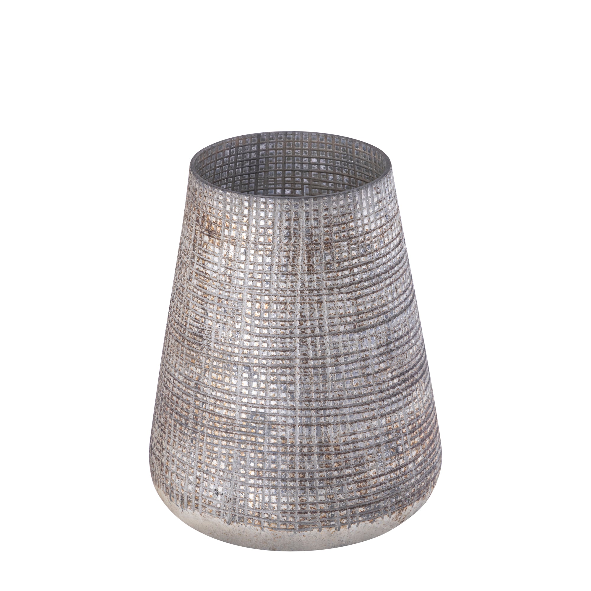 Damin Bougeoirs en verre - Crème