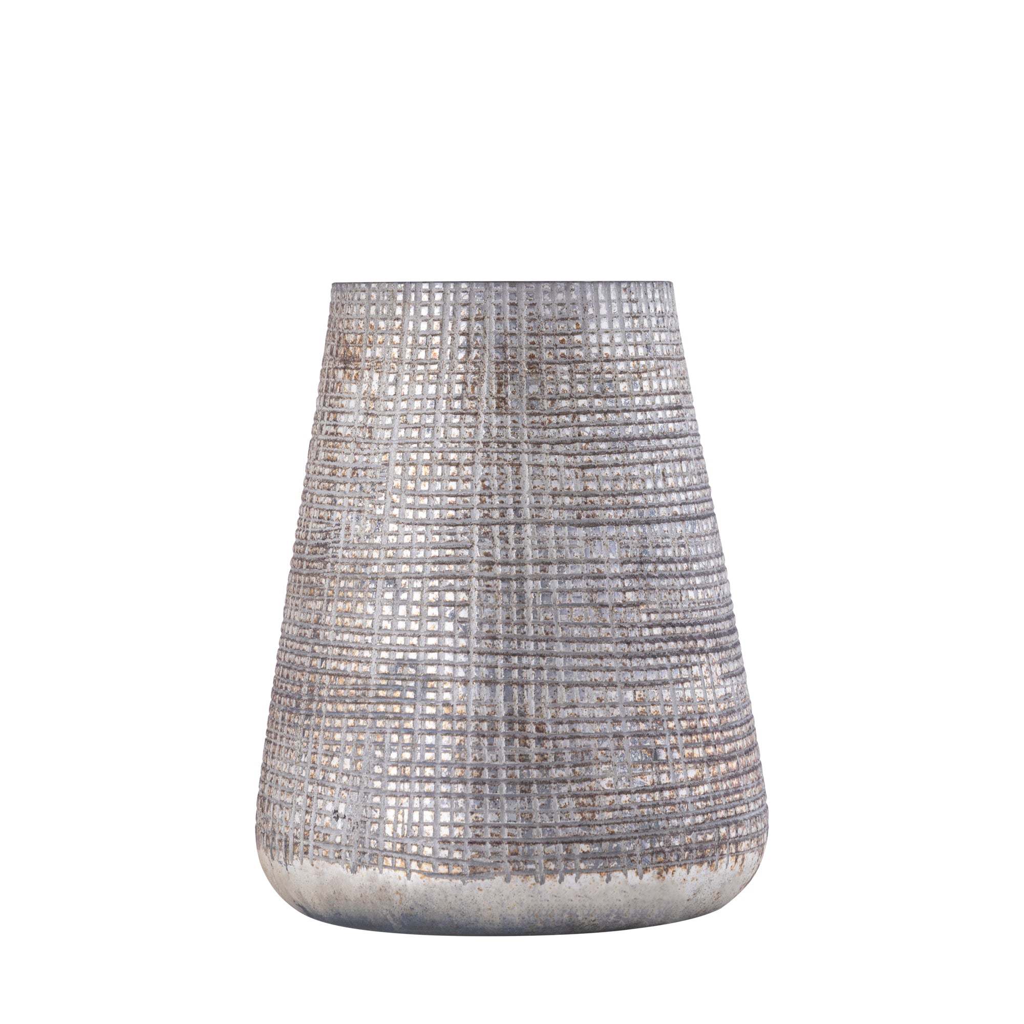 Damin Bougeoirs en verre - Crème
