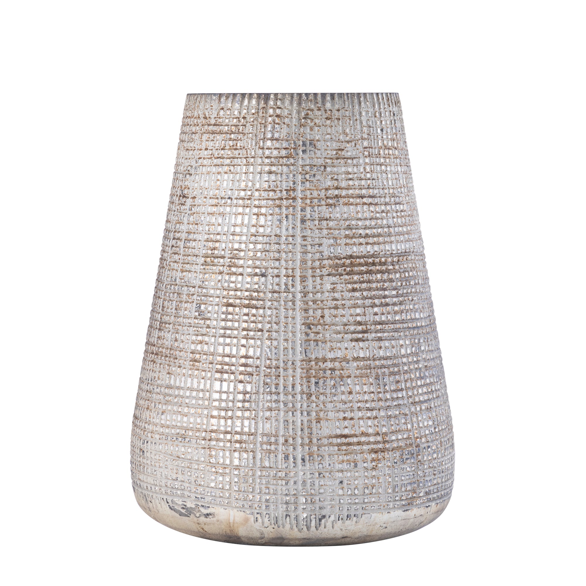 Damin Bougeoirs en verre - Crème