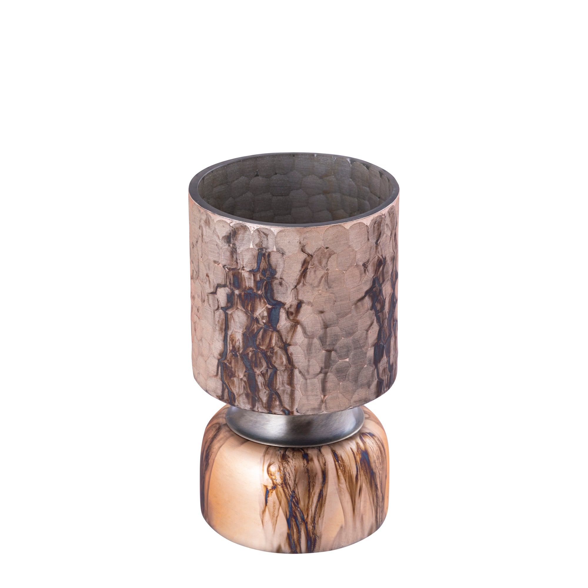 Belinsu Bougeoirs en verre - Cuivre