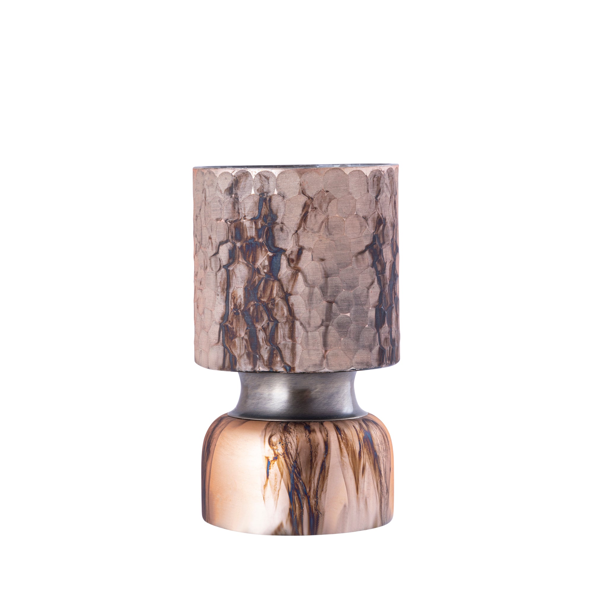 Belinsu Bougeoirs en verre - Cuivre