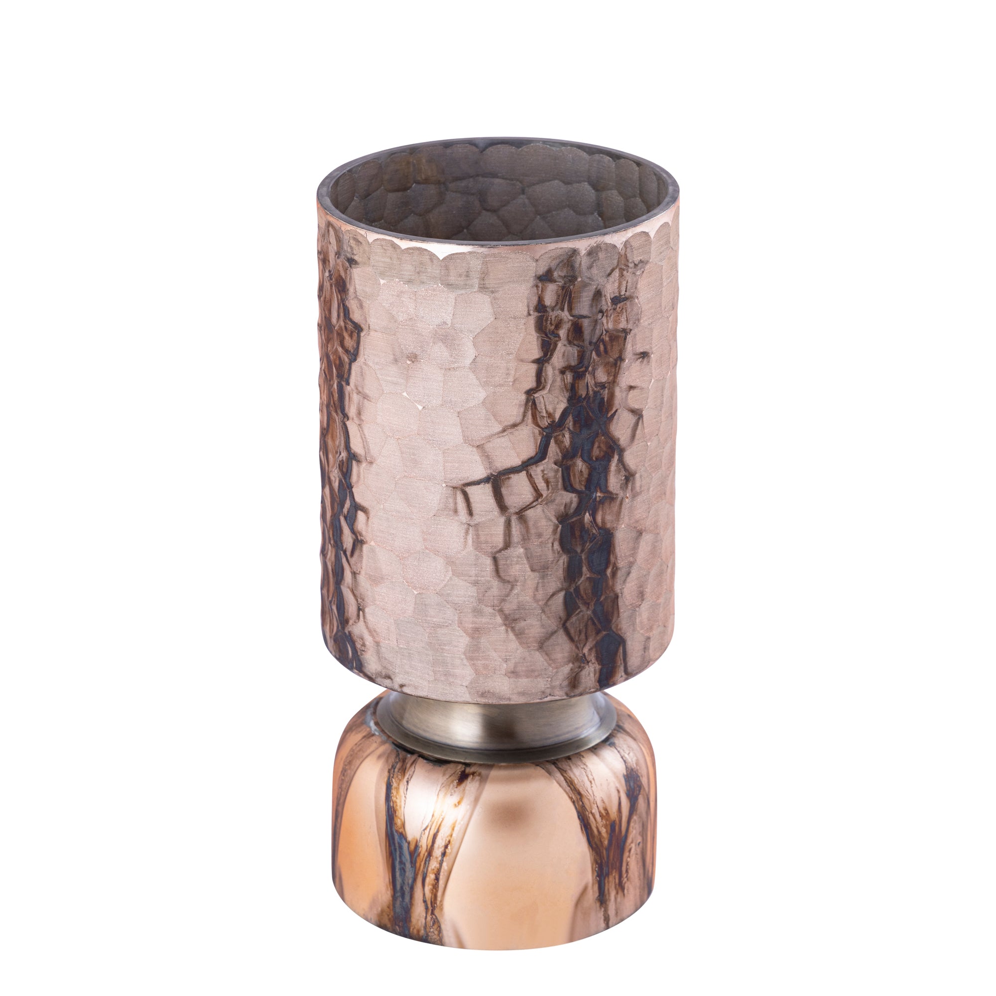 Belinsu Bougeoirs en verre - Cuivre