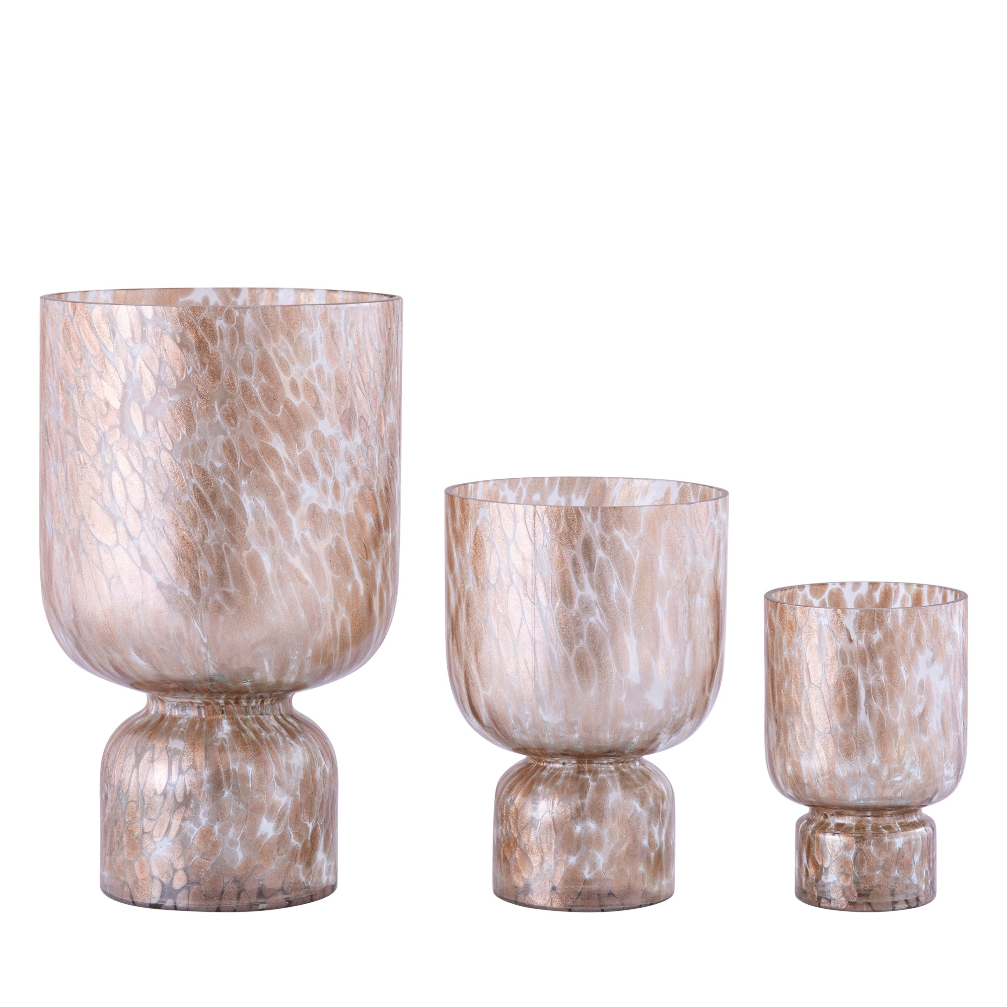 Rishi Bougeoirs en verre - Clear