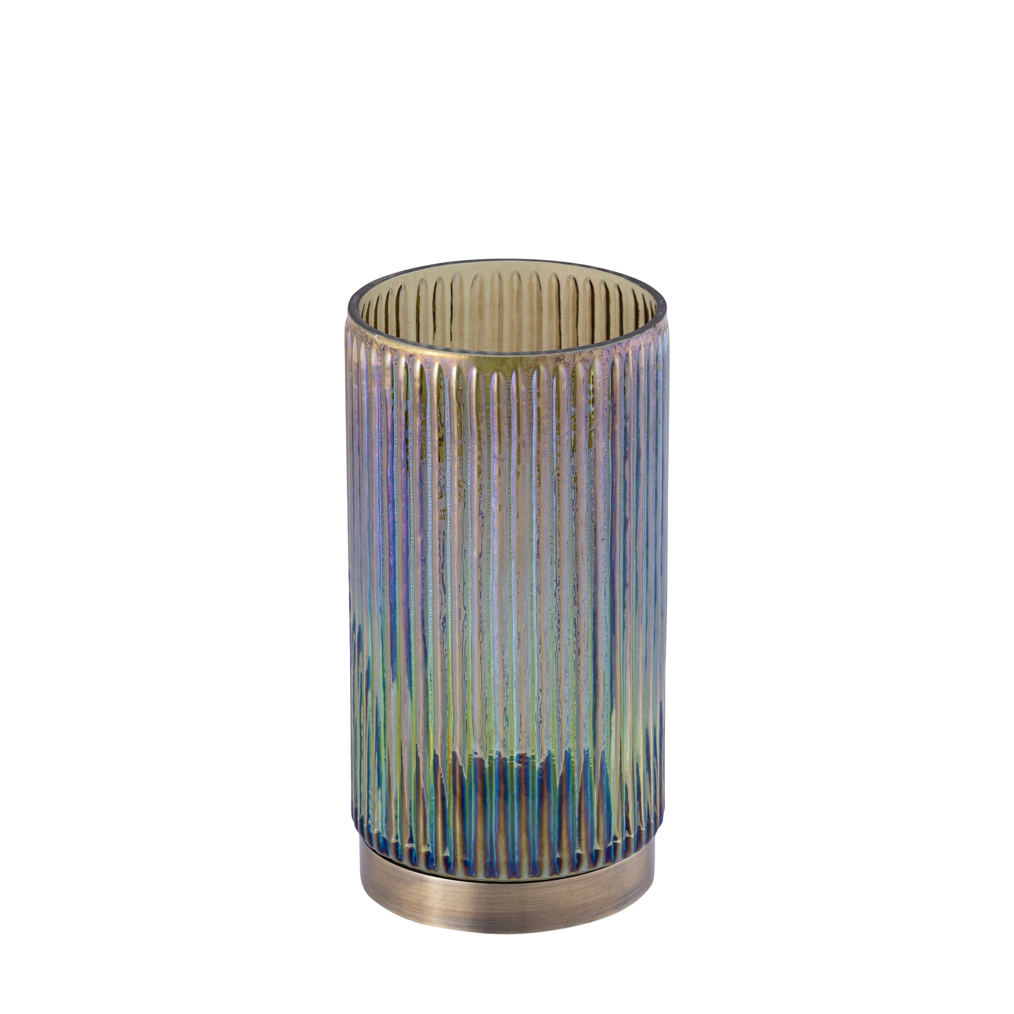 Kyden Bougeoirs en verre - Vert