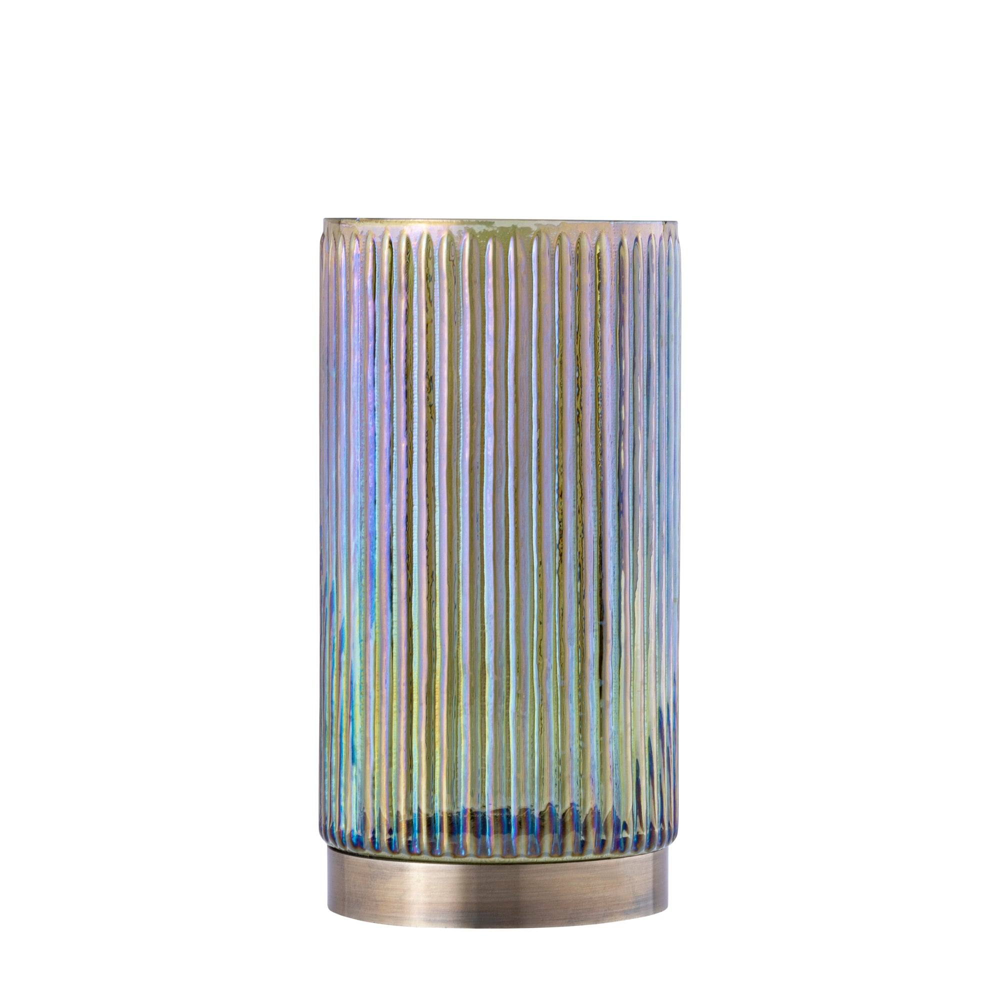 Kyden Bougeoirs en verre - Vert