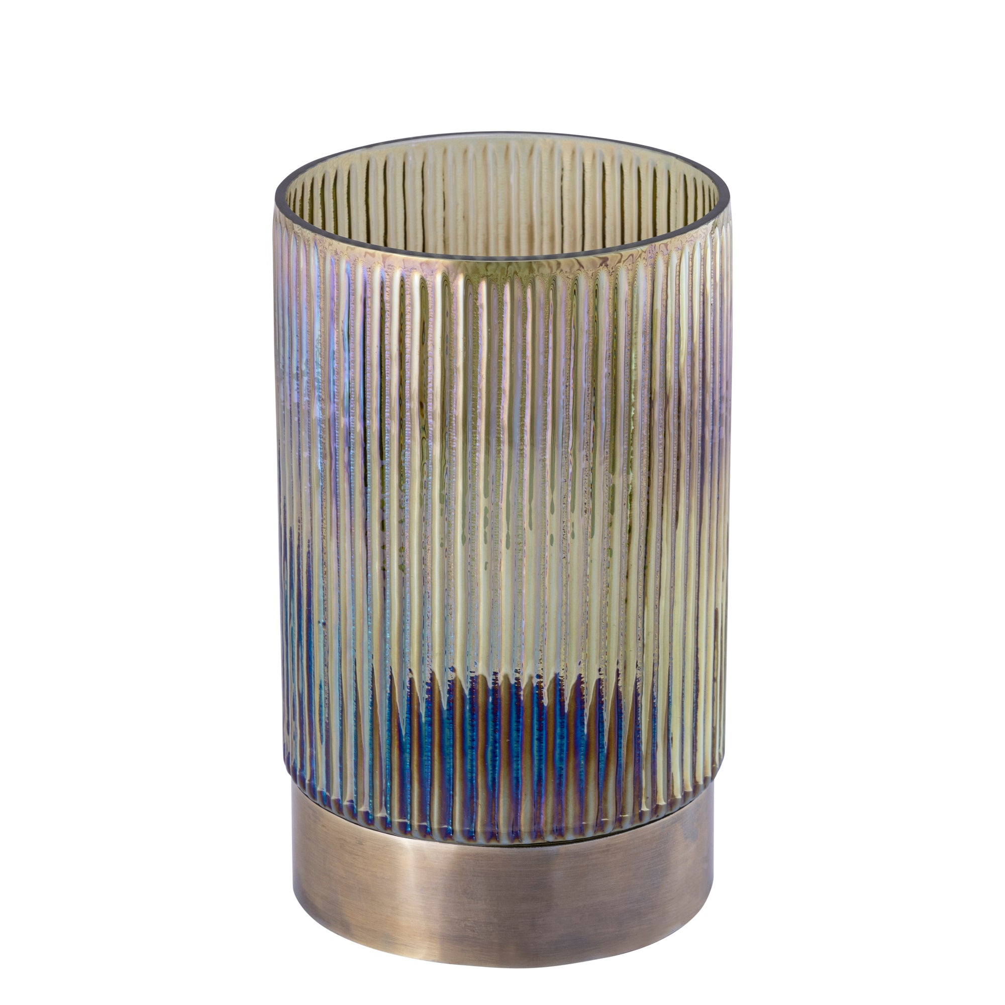 Kyden Bougeoirs en verre - Vert