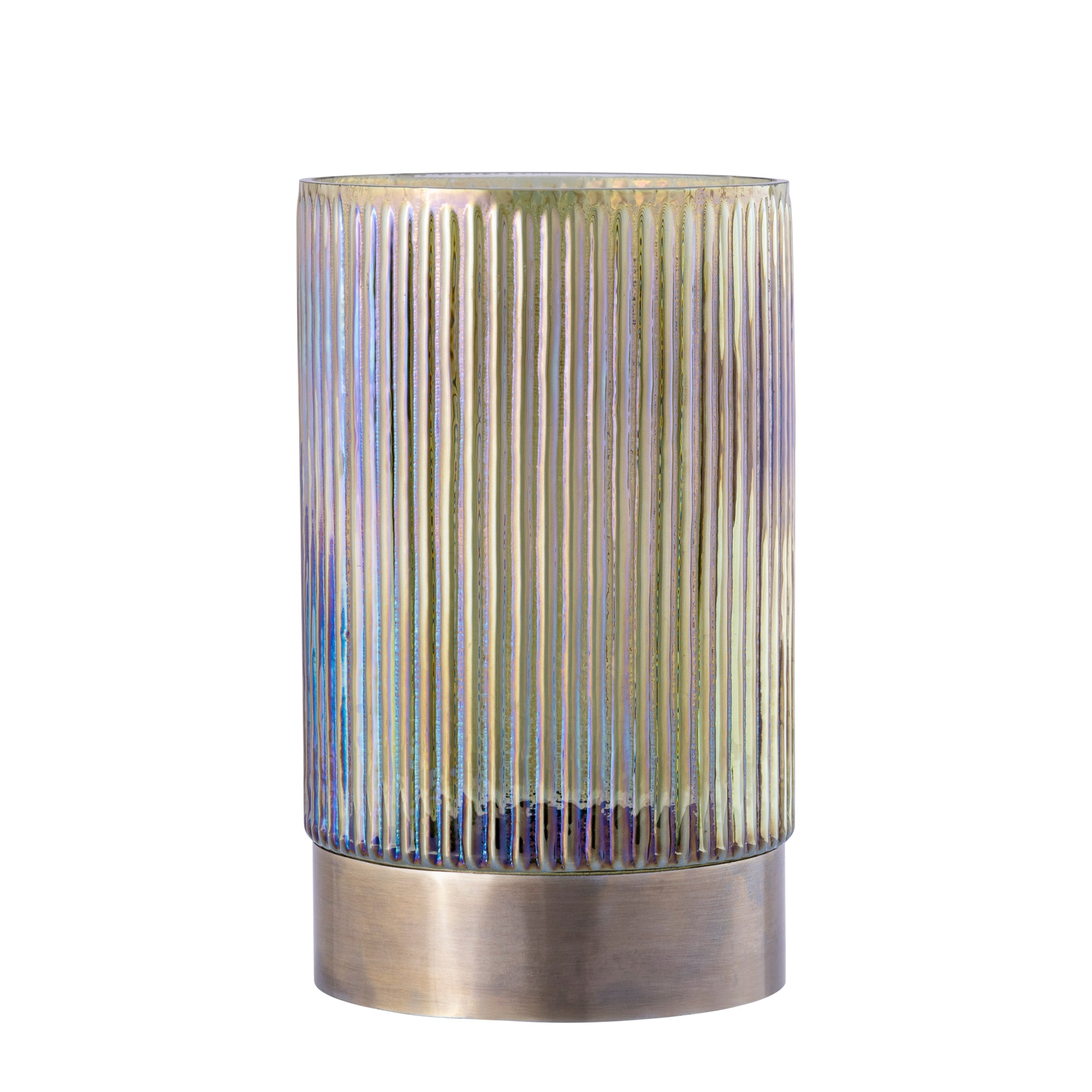 Kyden Bougeoirs en verre - Vert