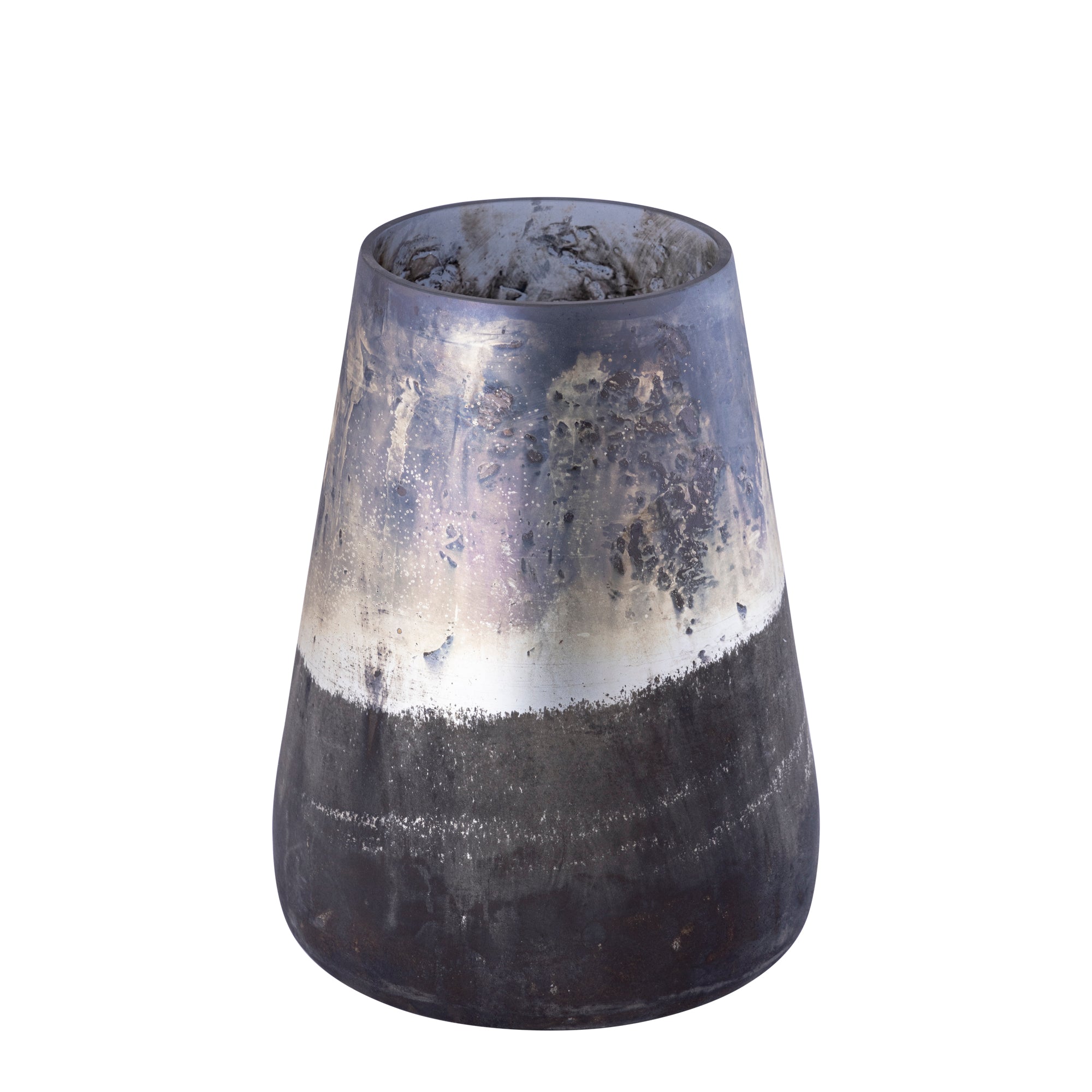 Travers Bougeoirs en verre - Gris