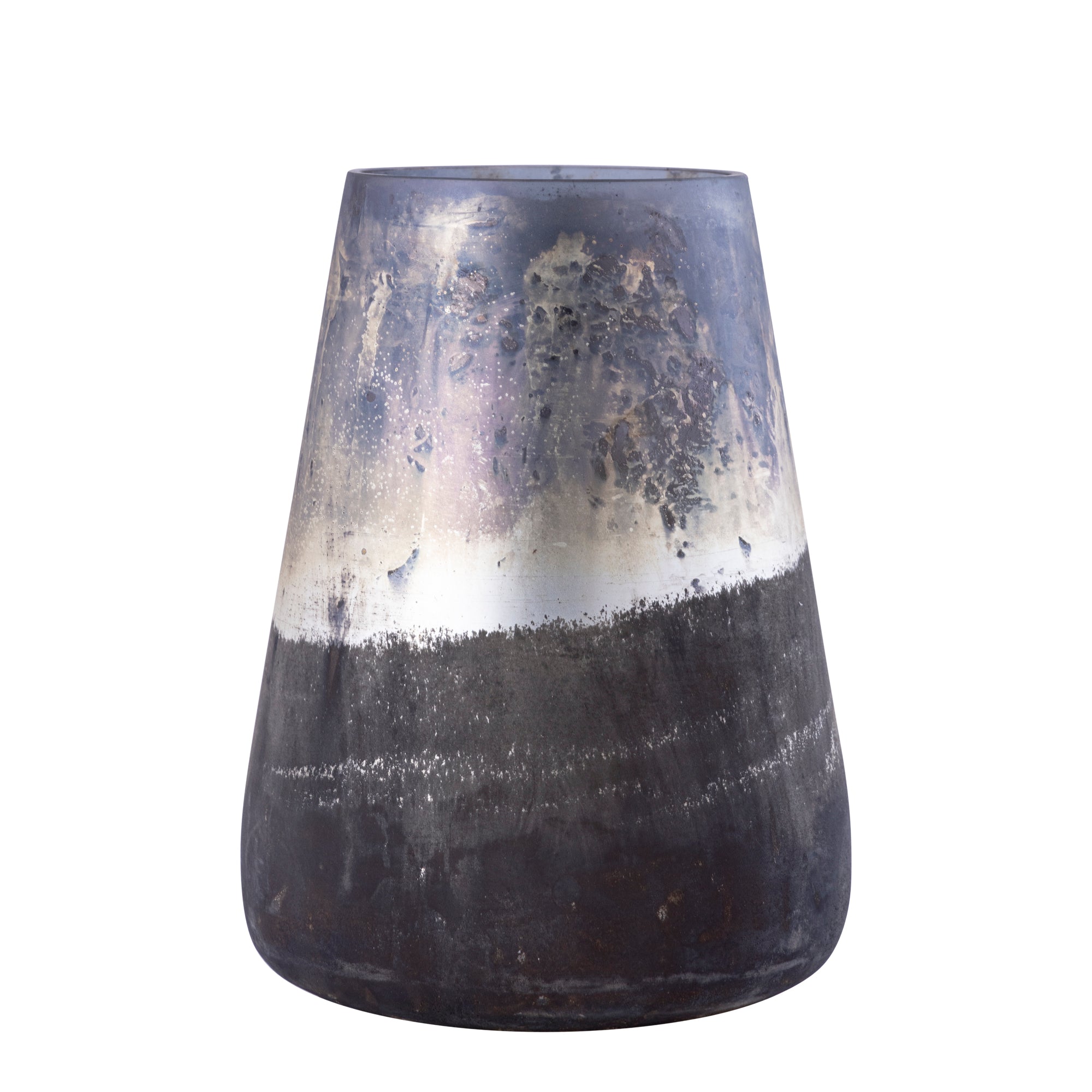 Travers Bougeoirs en verre - Gris