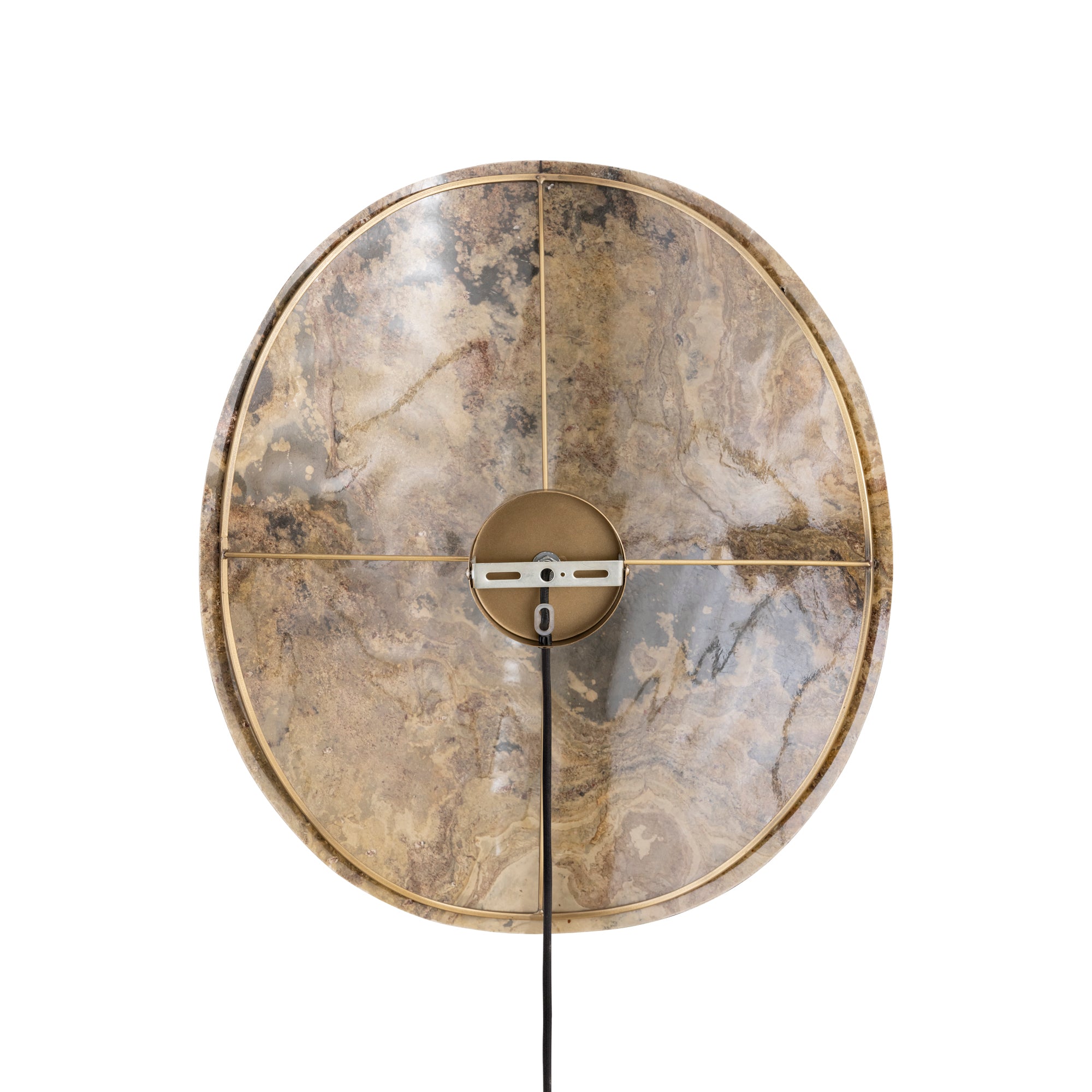 Hen Appliques murales en fer — Wall Lamp Large - Naturel
