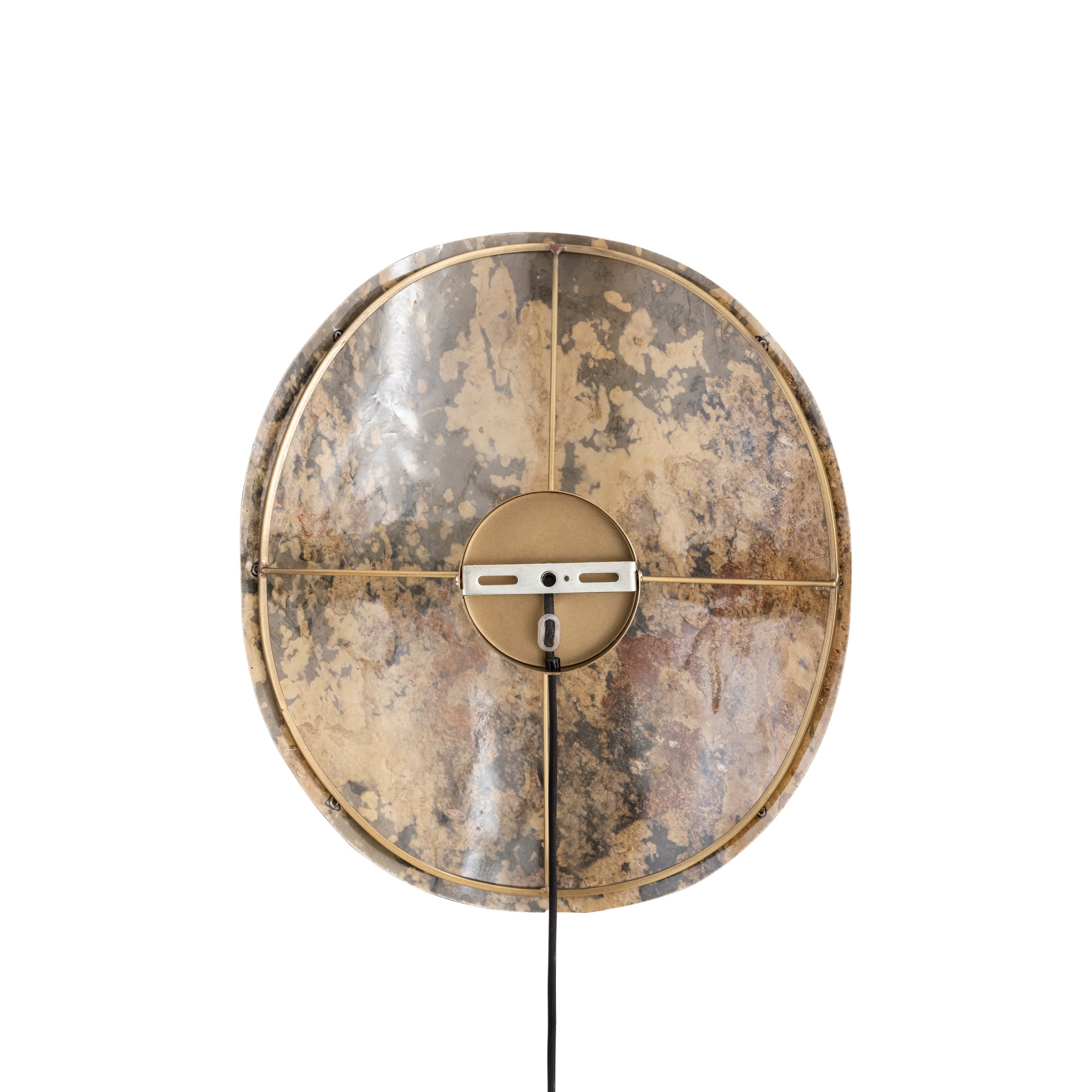 Hen Appliques murales en fer — Wall Lamp Small - Naturel