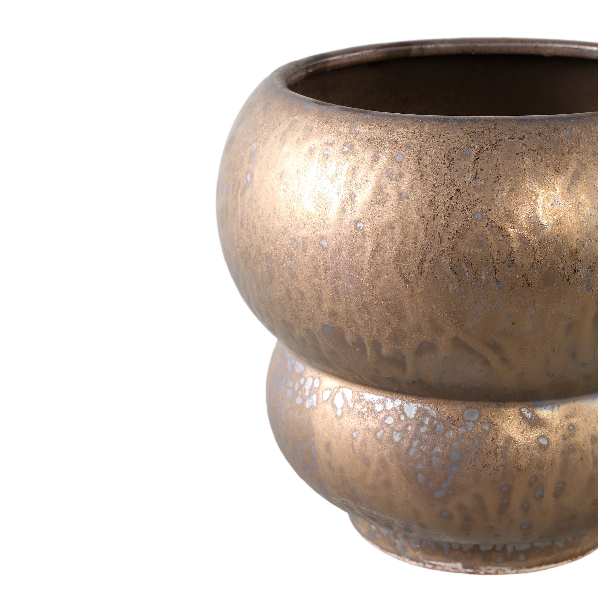 Anashe Pot en céramique - L (26x26x23 cm)