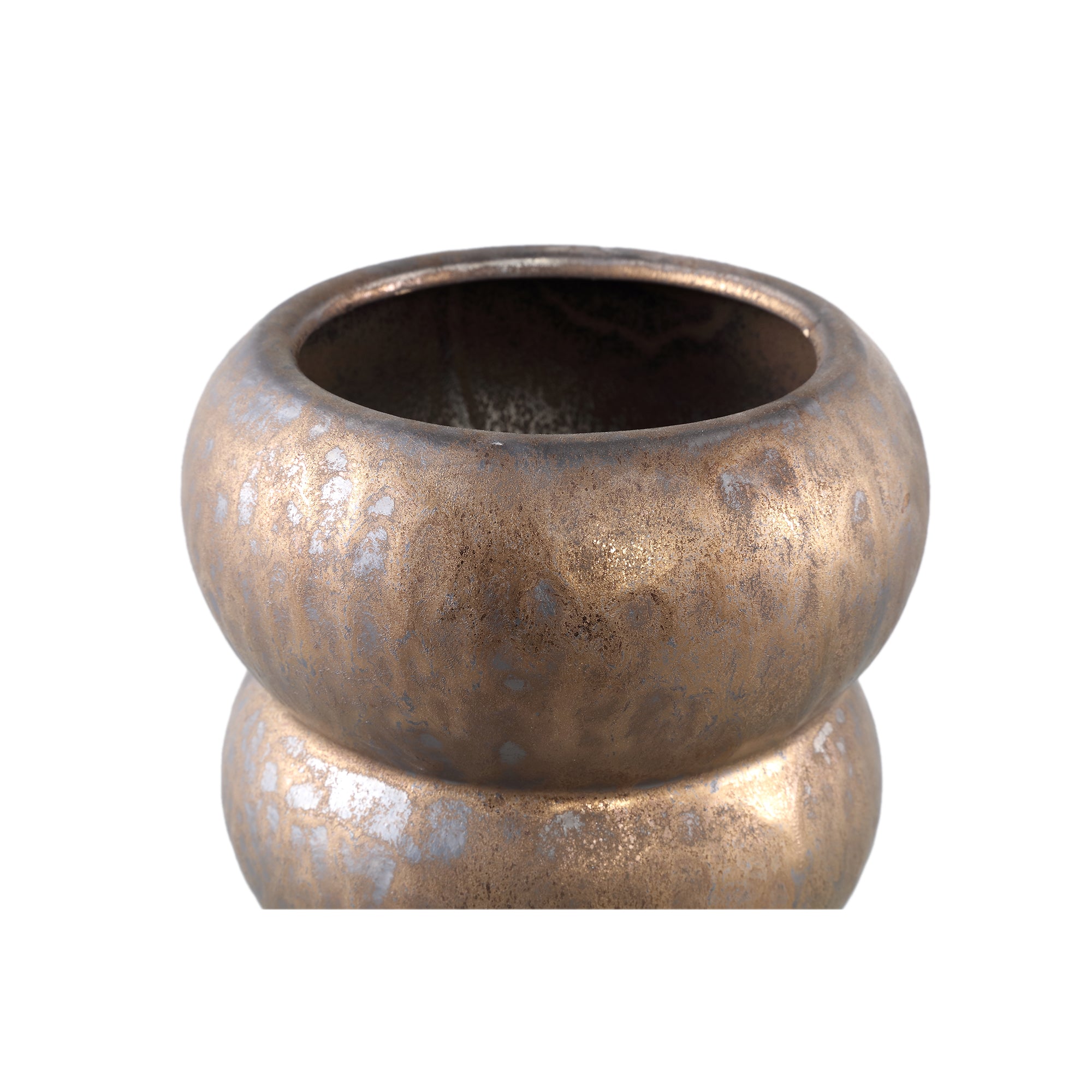 Anashe Pot en céramique - L (19x19x34 cm)