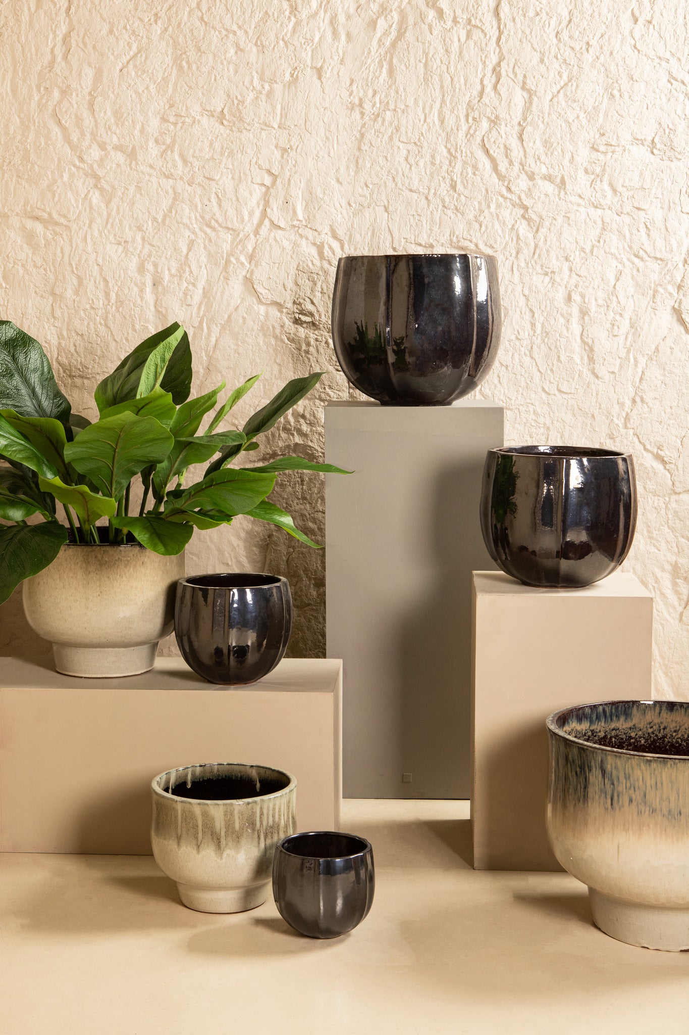 Ayasha Pot en céramique - Silver