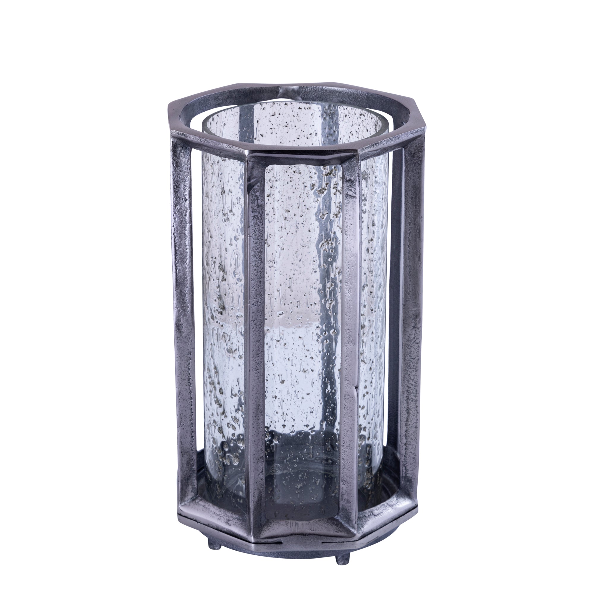 Connhal Bougeoirs en verre - Noir