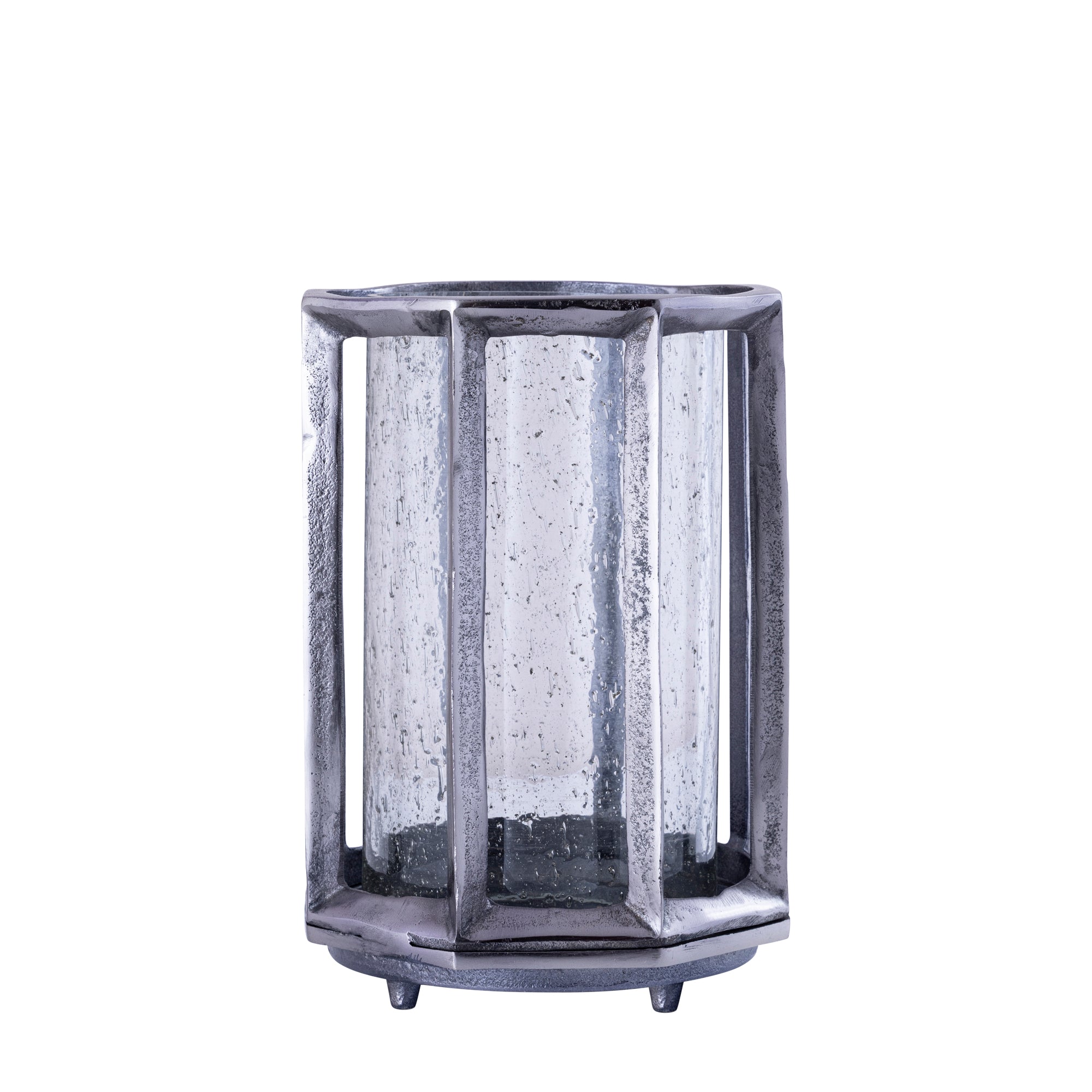 Connhal Bougeoirs en verre - Noir