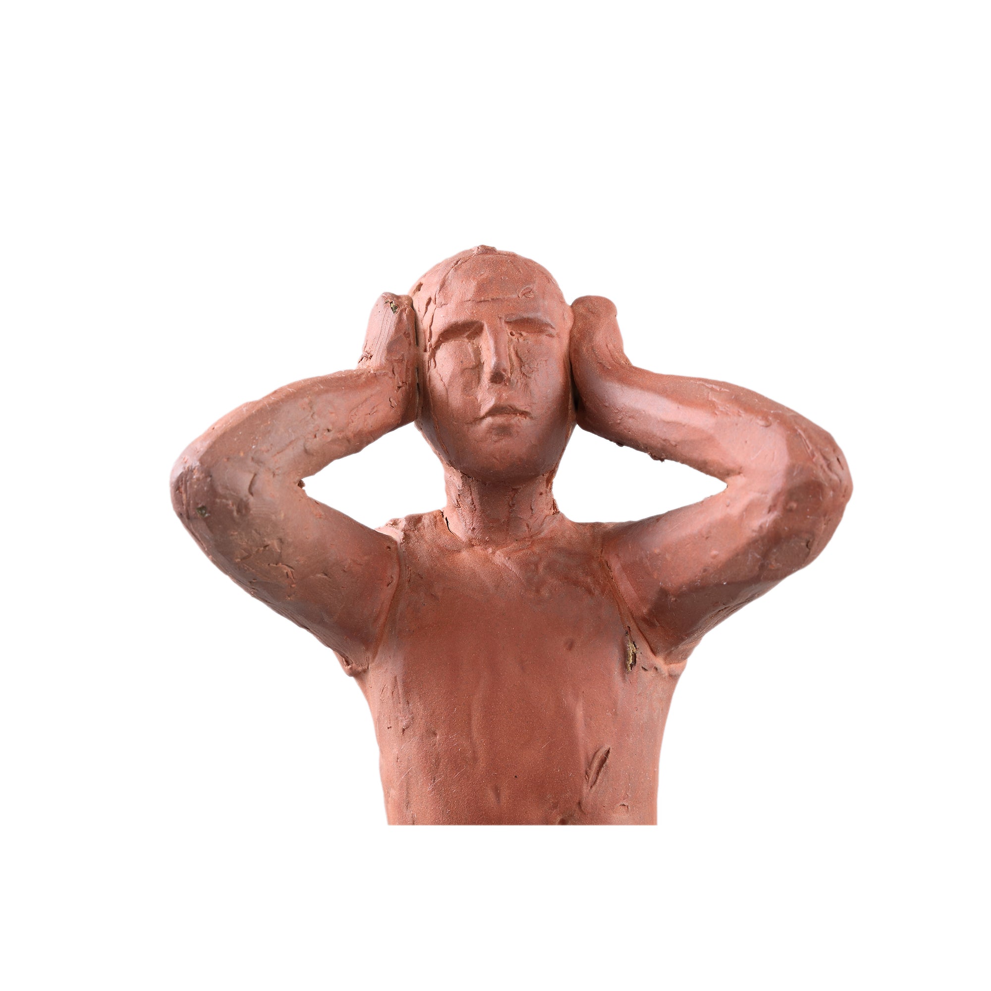 Amii Brown human shaped ceramic statue A