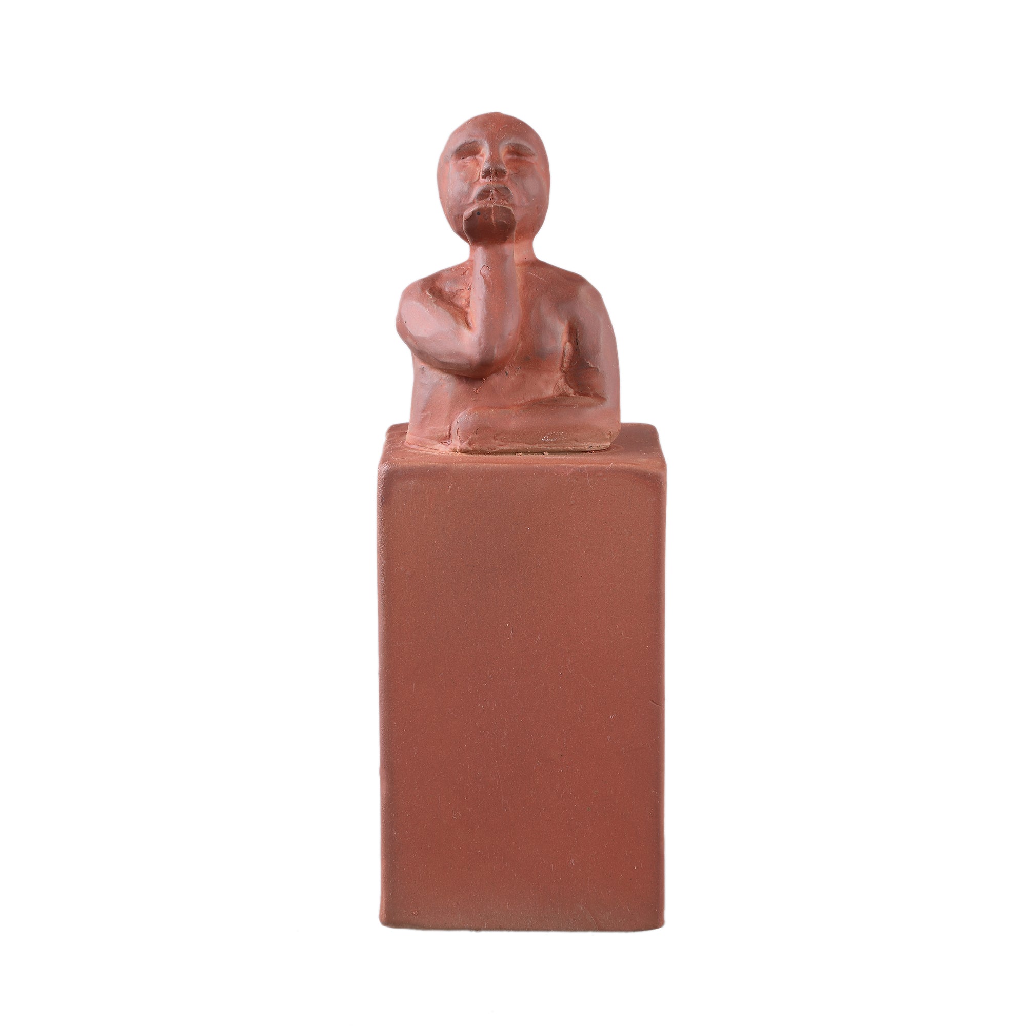 Amii Brown human shaped ceramic statue C