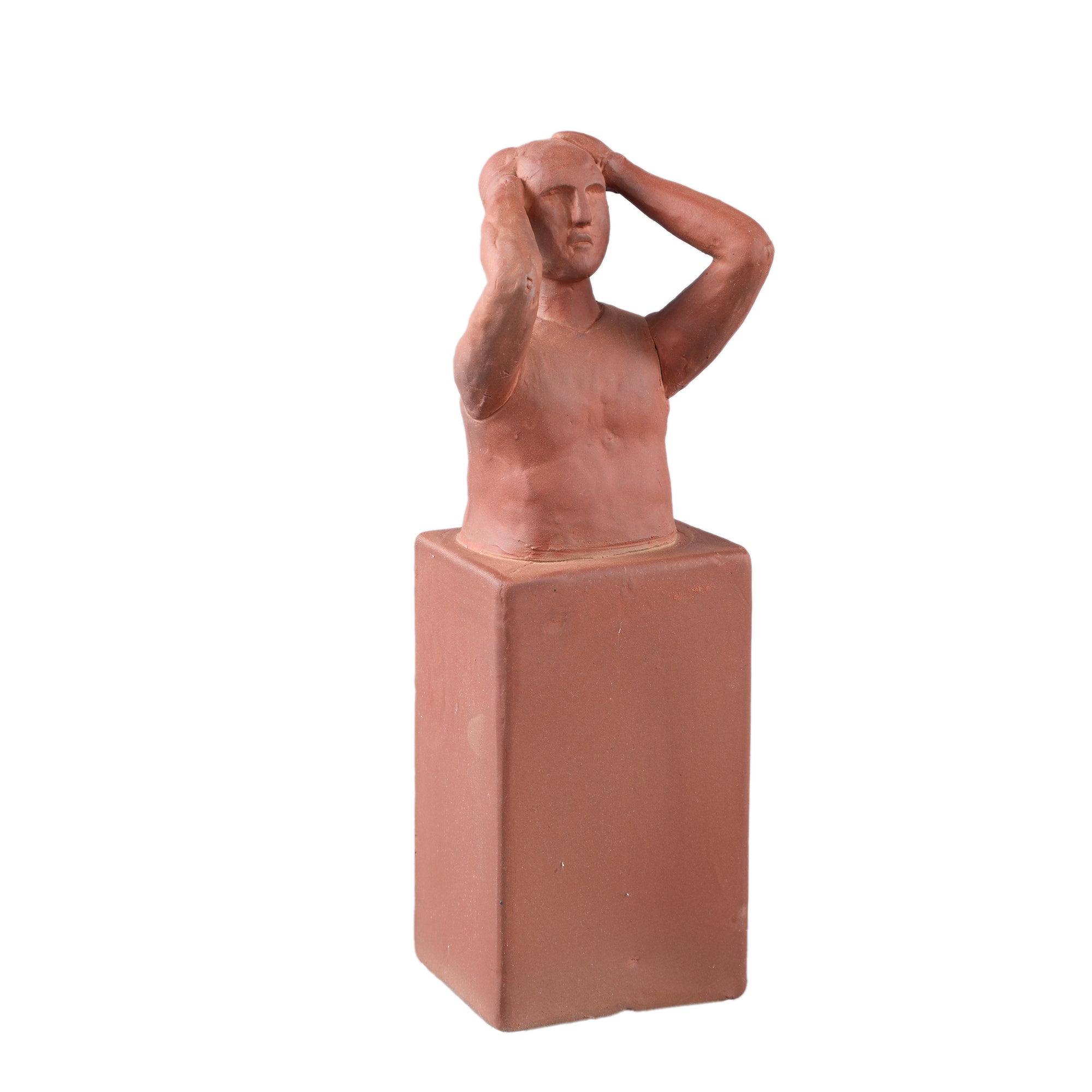 Amii Brown human shaped ceramic statue D