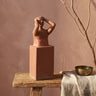 Amii Brown human shaped ceramic statue D