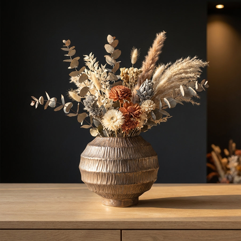 Cherith Pot en céramique - S (23x23x21 cm)