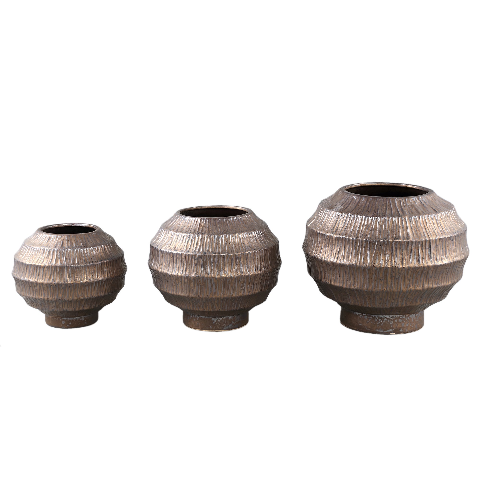Cherith Pot en céramique - M (28x28x26 cm)