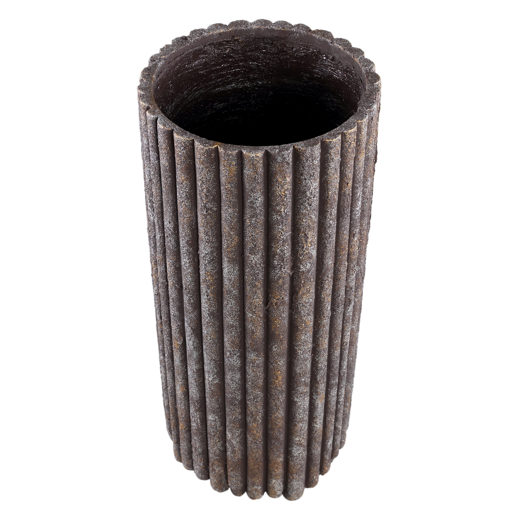 Morganne Pot en ciment - L (24x24x55 cm)