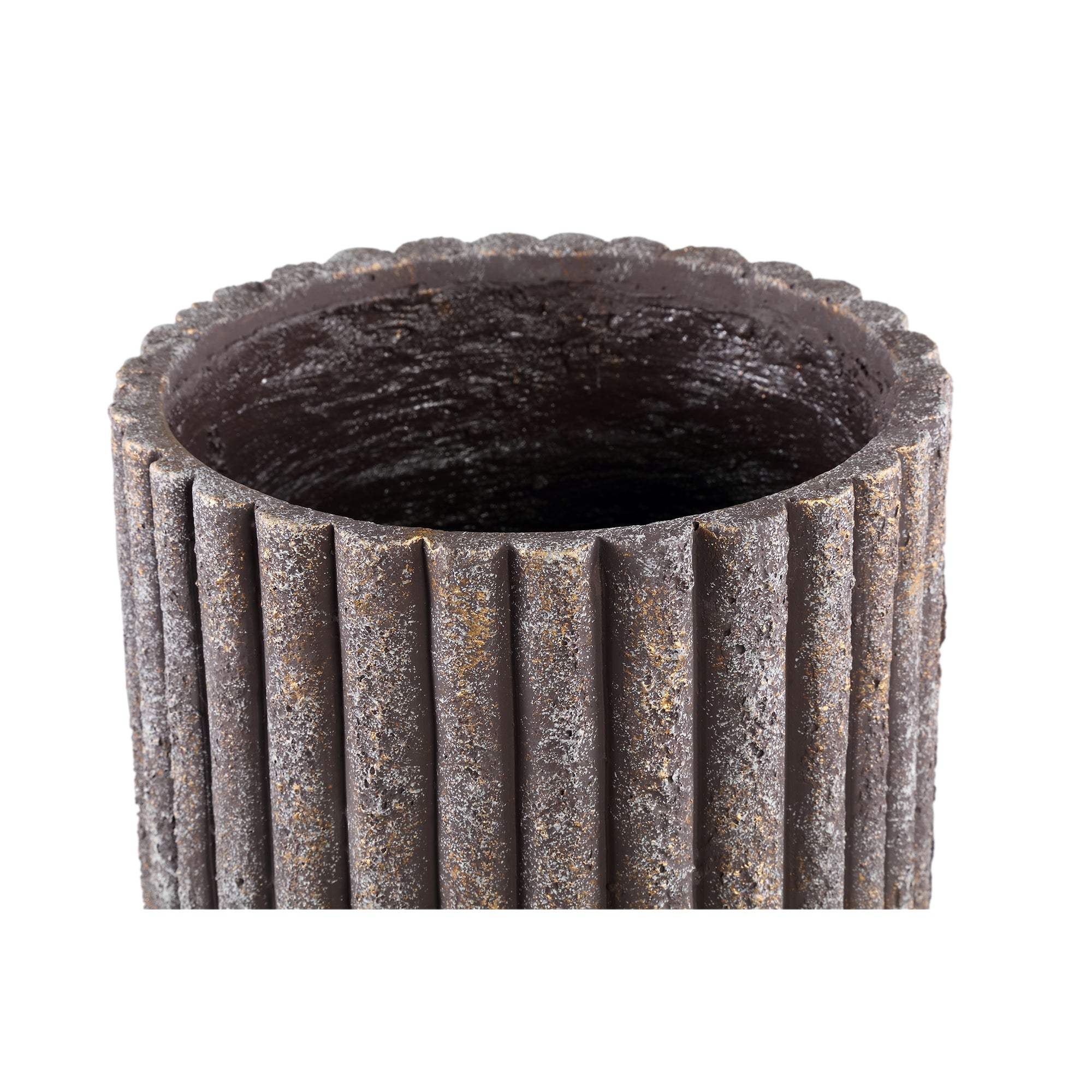 Morganne Pot en ciment - L (24x24x55 cm)