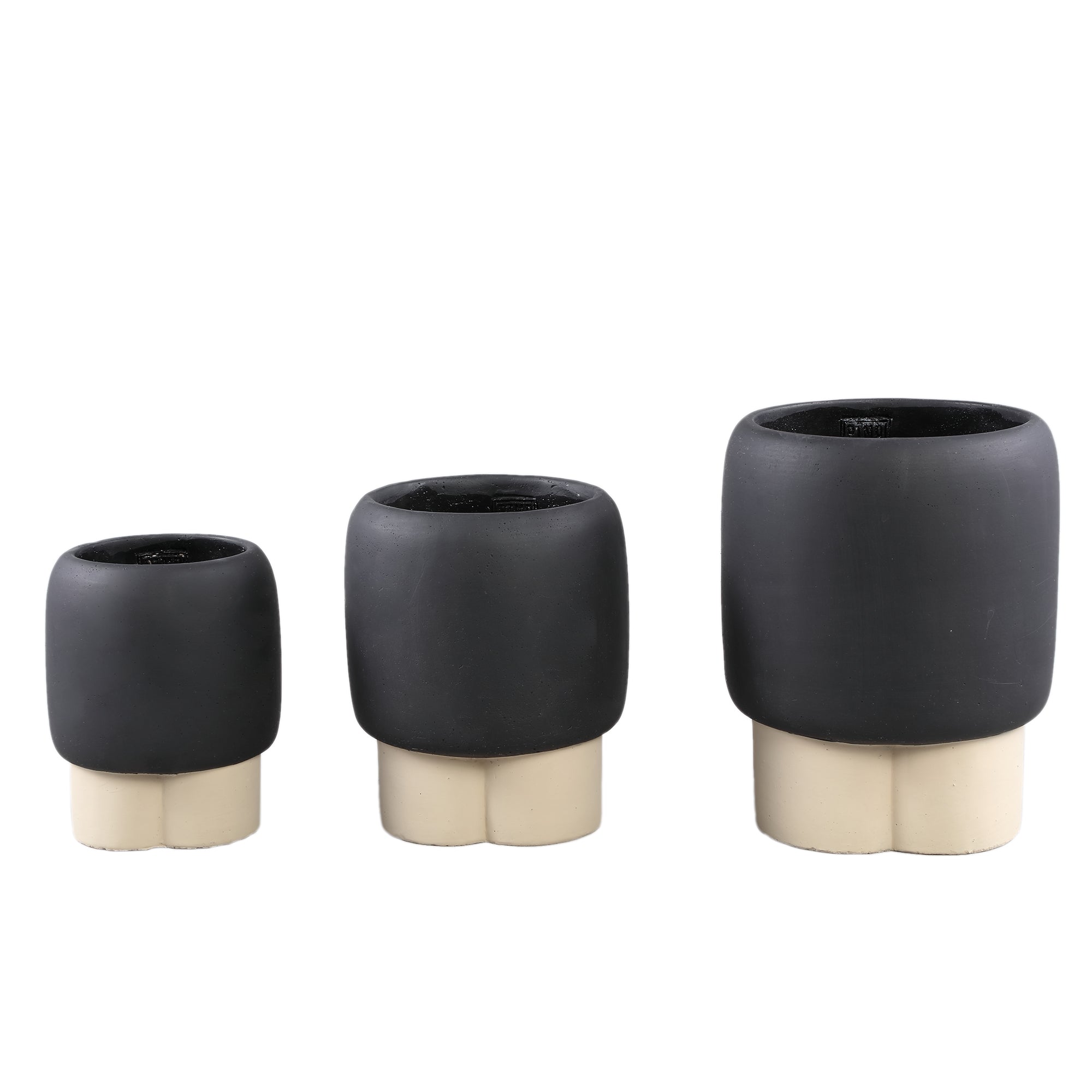 Neasa Pot en ciment - M (17x17x21 cm)