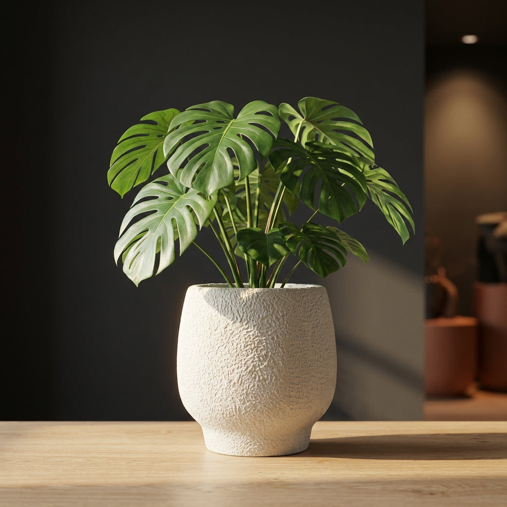 Evelynn Pot en ciment - XL (30x30x30 cm)