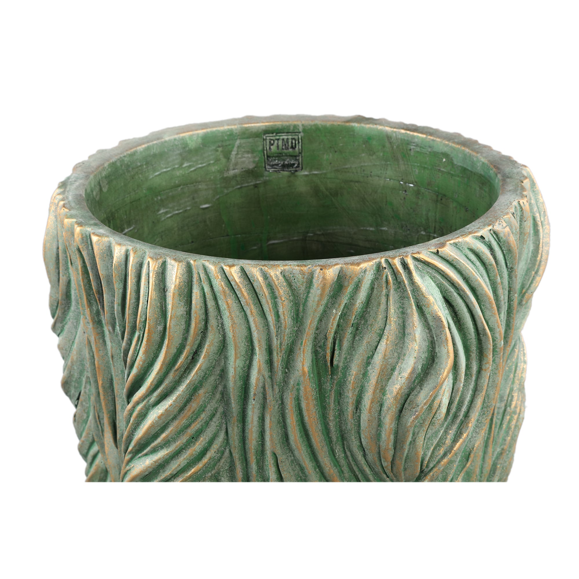 Alexio Pot en ciment - Vert