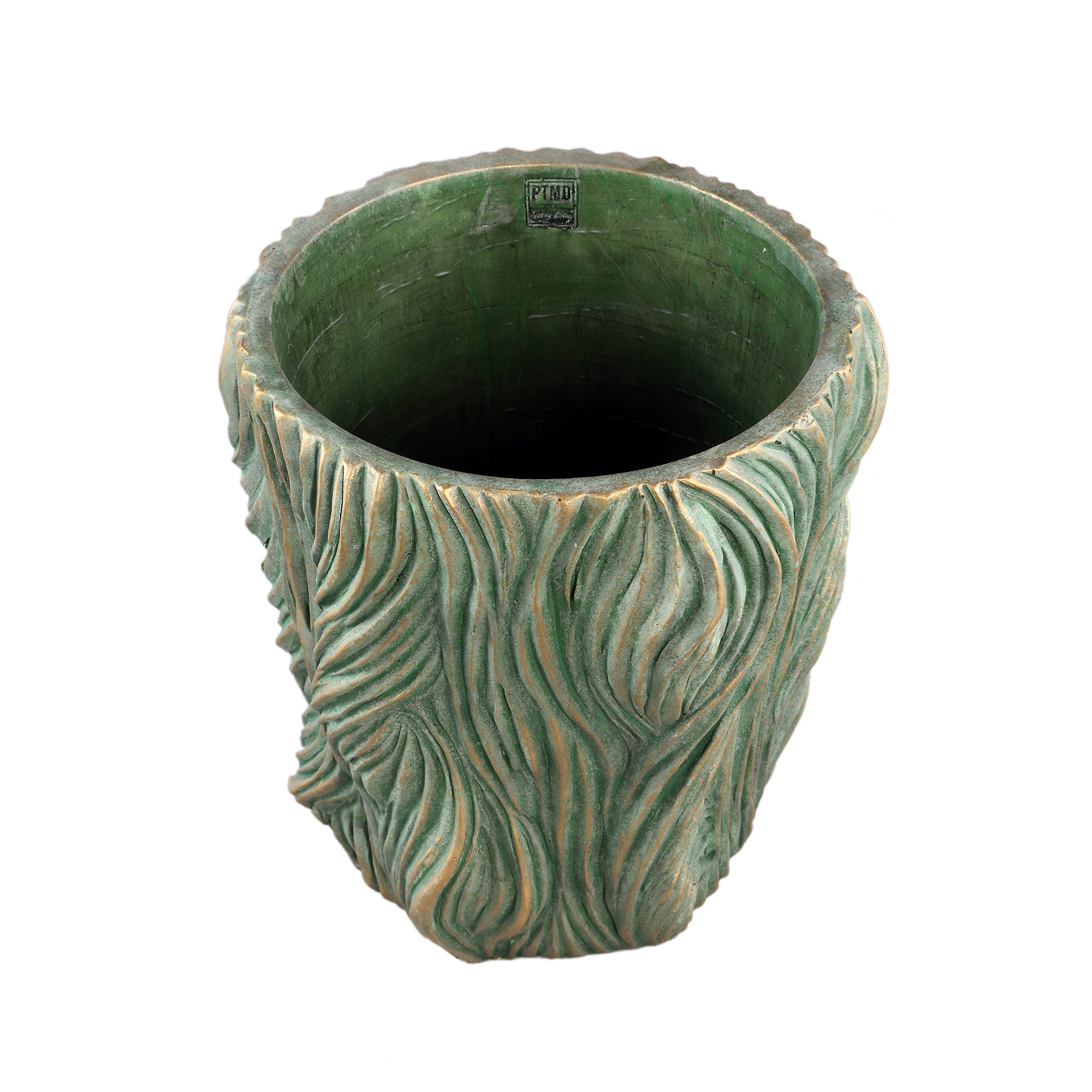 Alexio Pot en ciment - Vert
