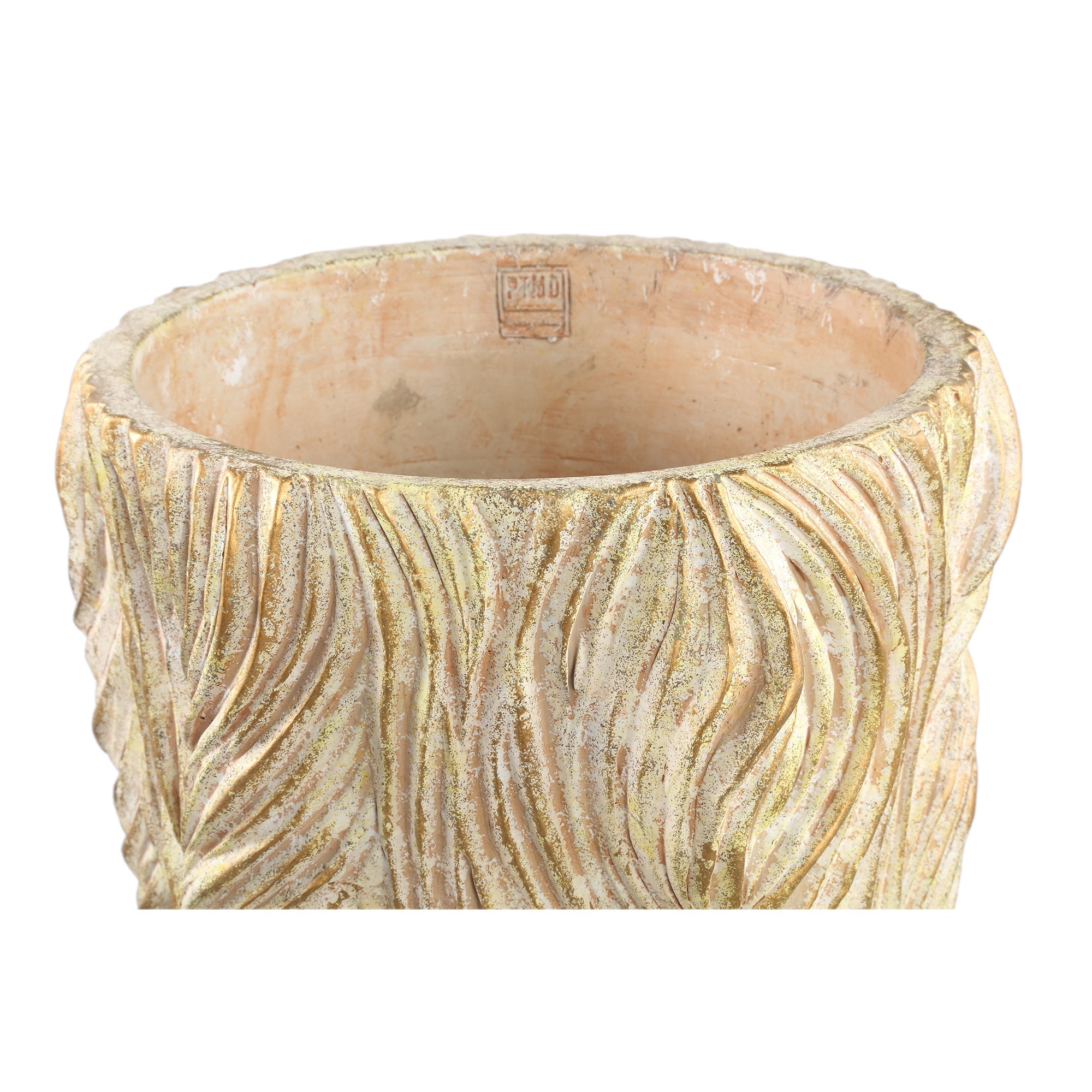 Pot Alexio — Ciment — Crème