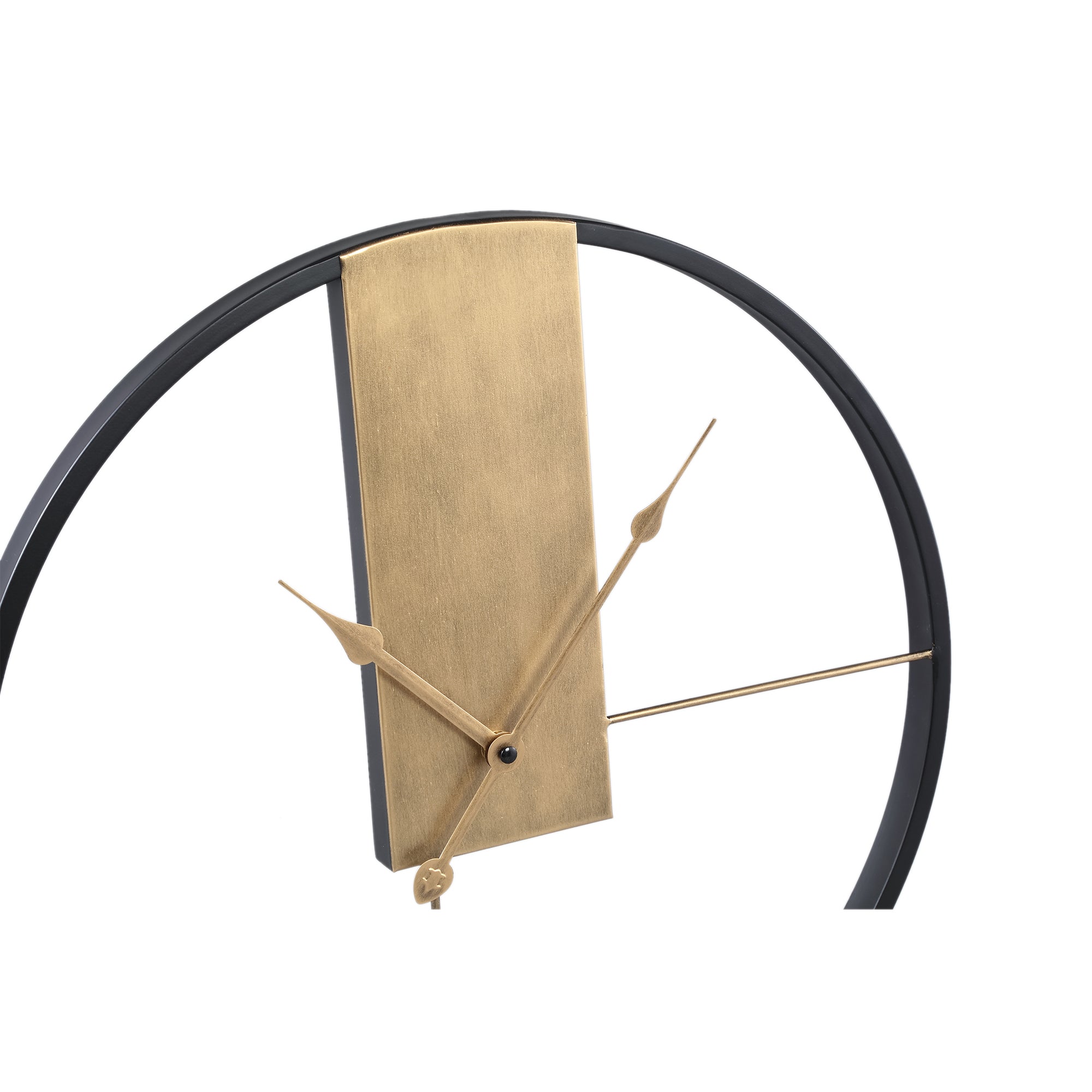 Lolae Gold iron round wall clock S