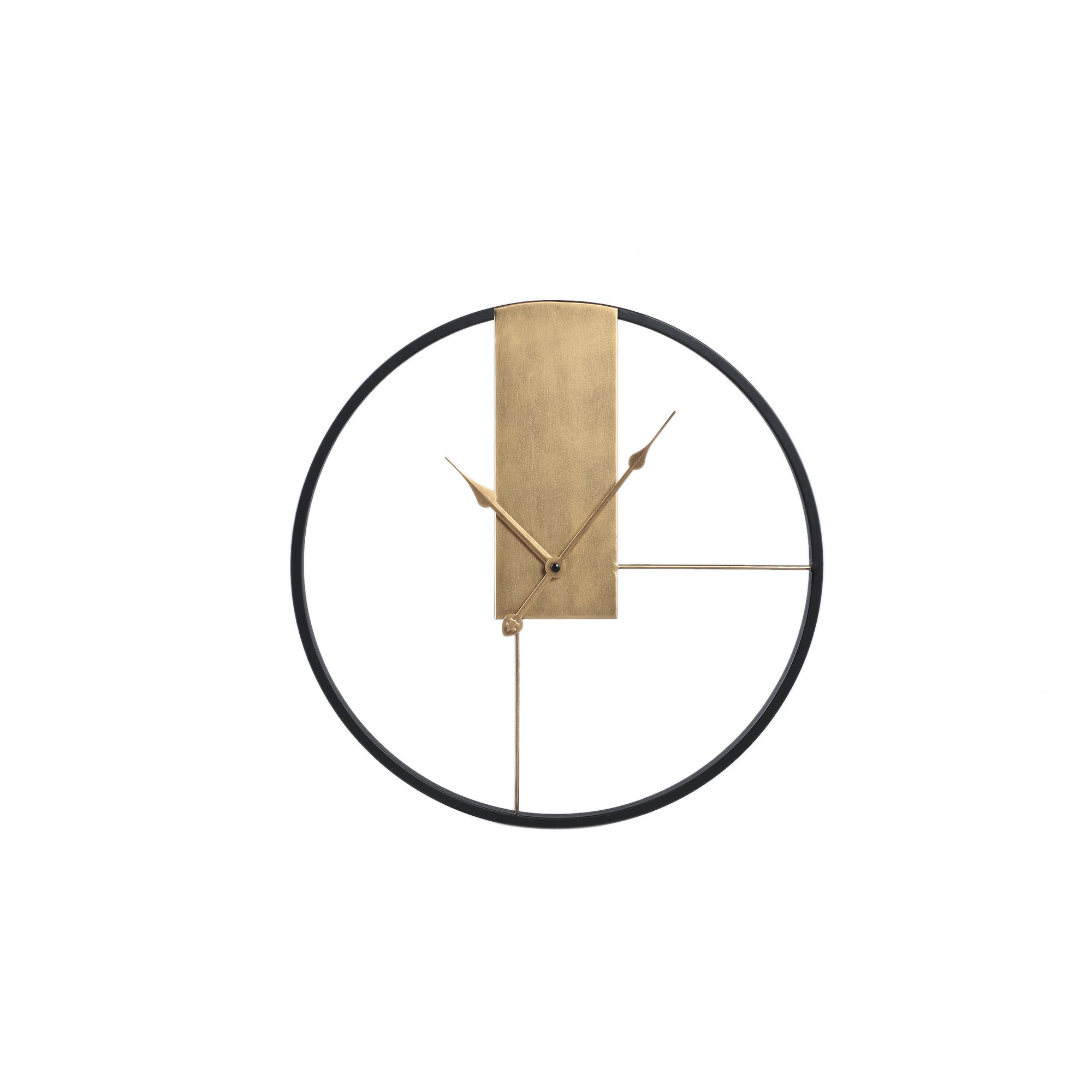 Lolae Gold iron round wall clock S