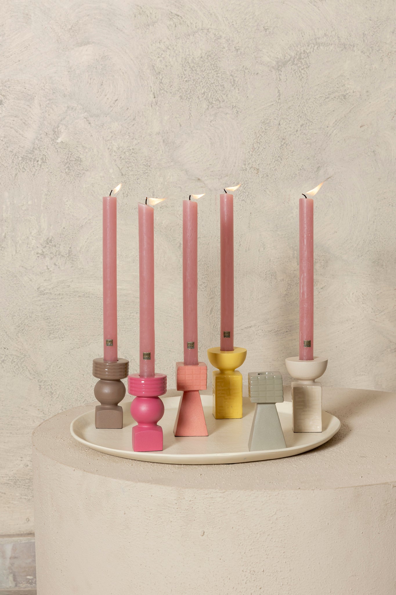 Lirison Chandeliers en aluminium moulé - Crème