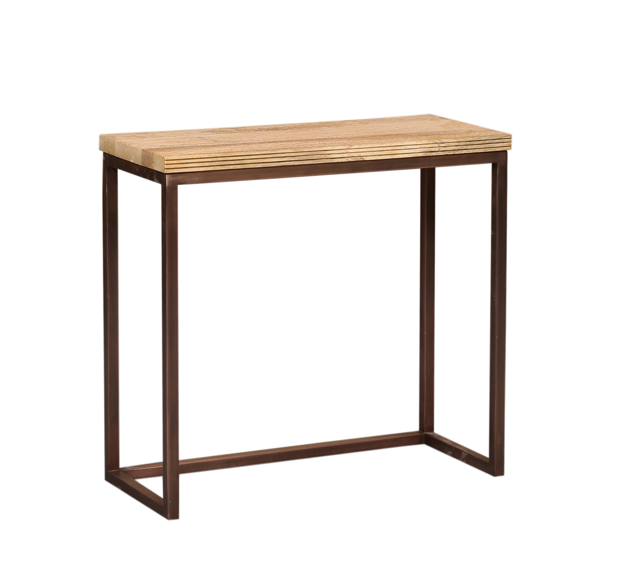 Zoah Copper mango wood rectangle sidetable SV3 - Photo 5