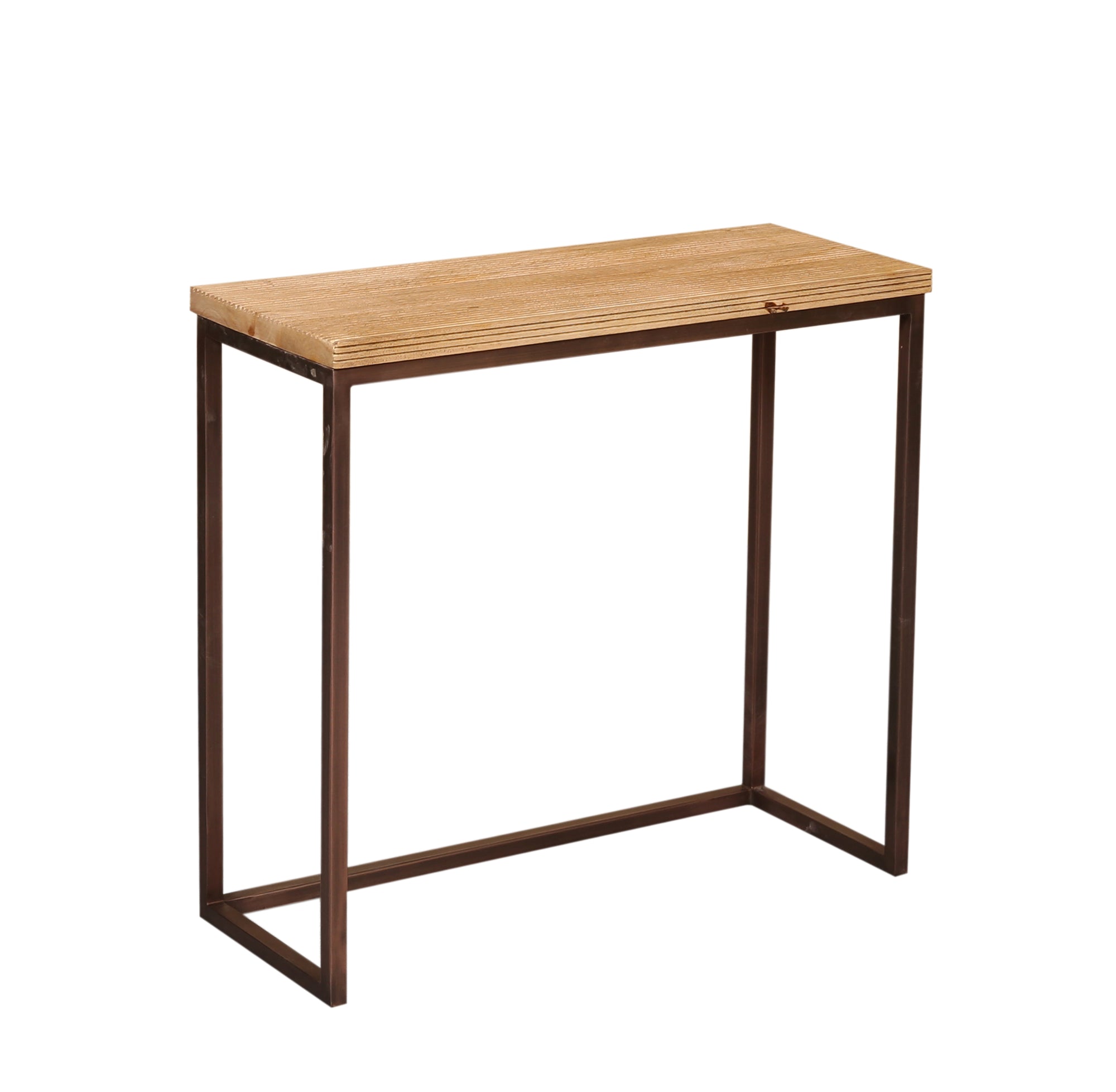 Zoah Copper mango wood rectangle sidetable SV3 - Photo 7