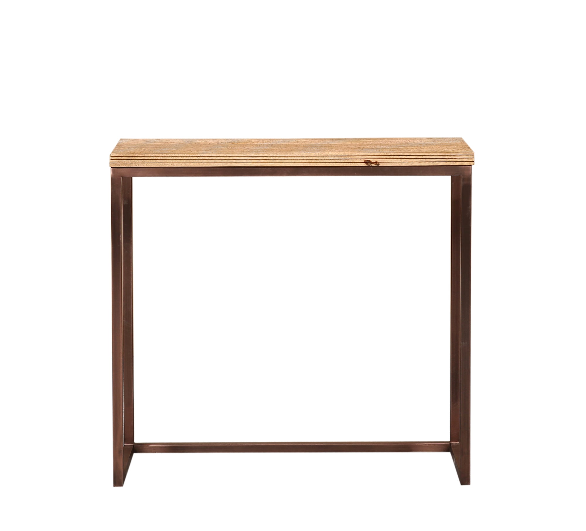 Zoah Copper mango wood rectangle sidetable SV3 - Photo 8