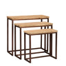 Zoah Copper mango wood rectangle sidetable SV3