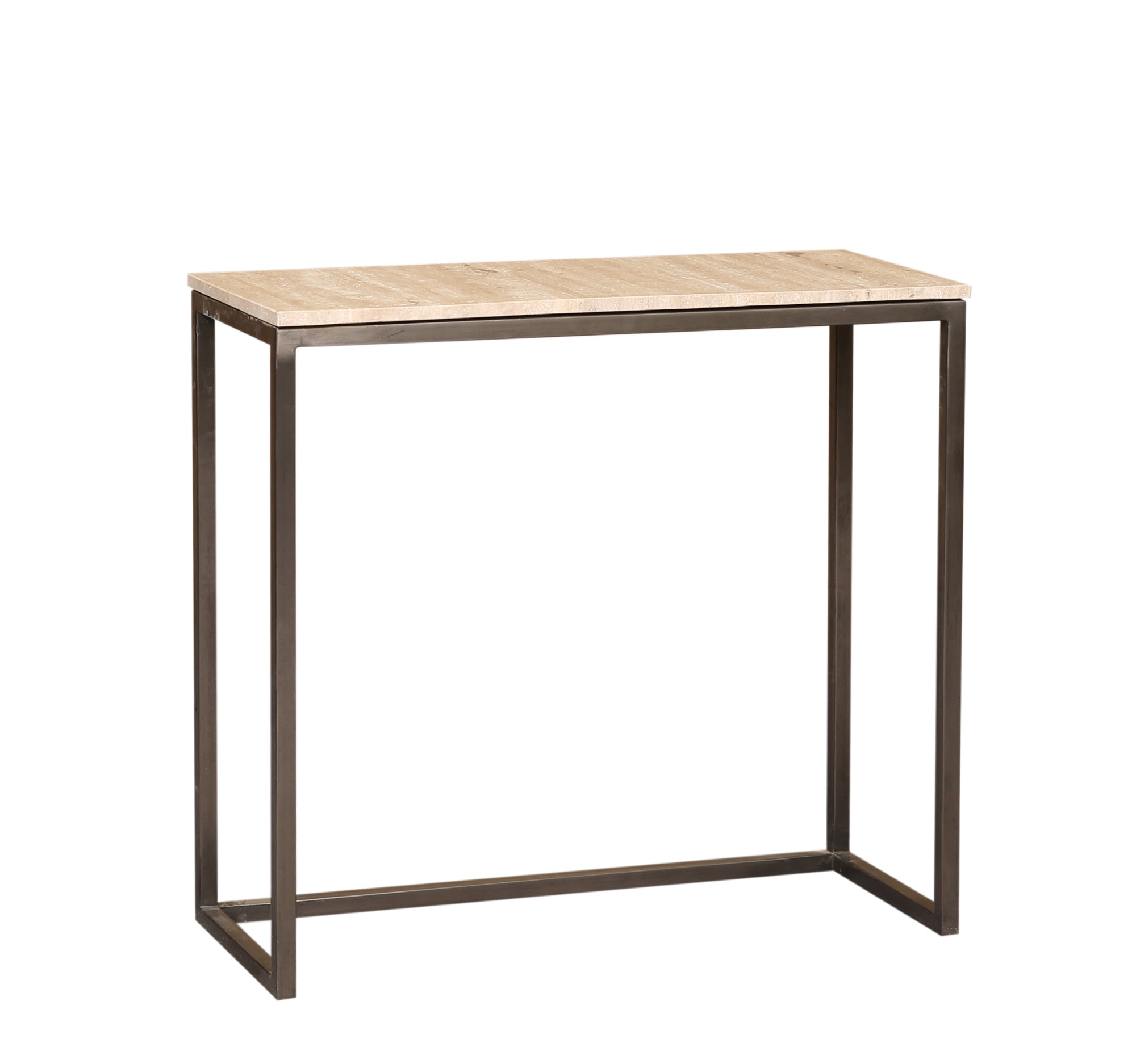 Zoah Black Travertine rectangle sidetable SV3 - Photo 7
