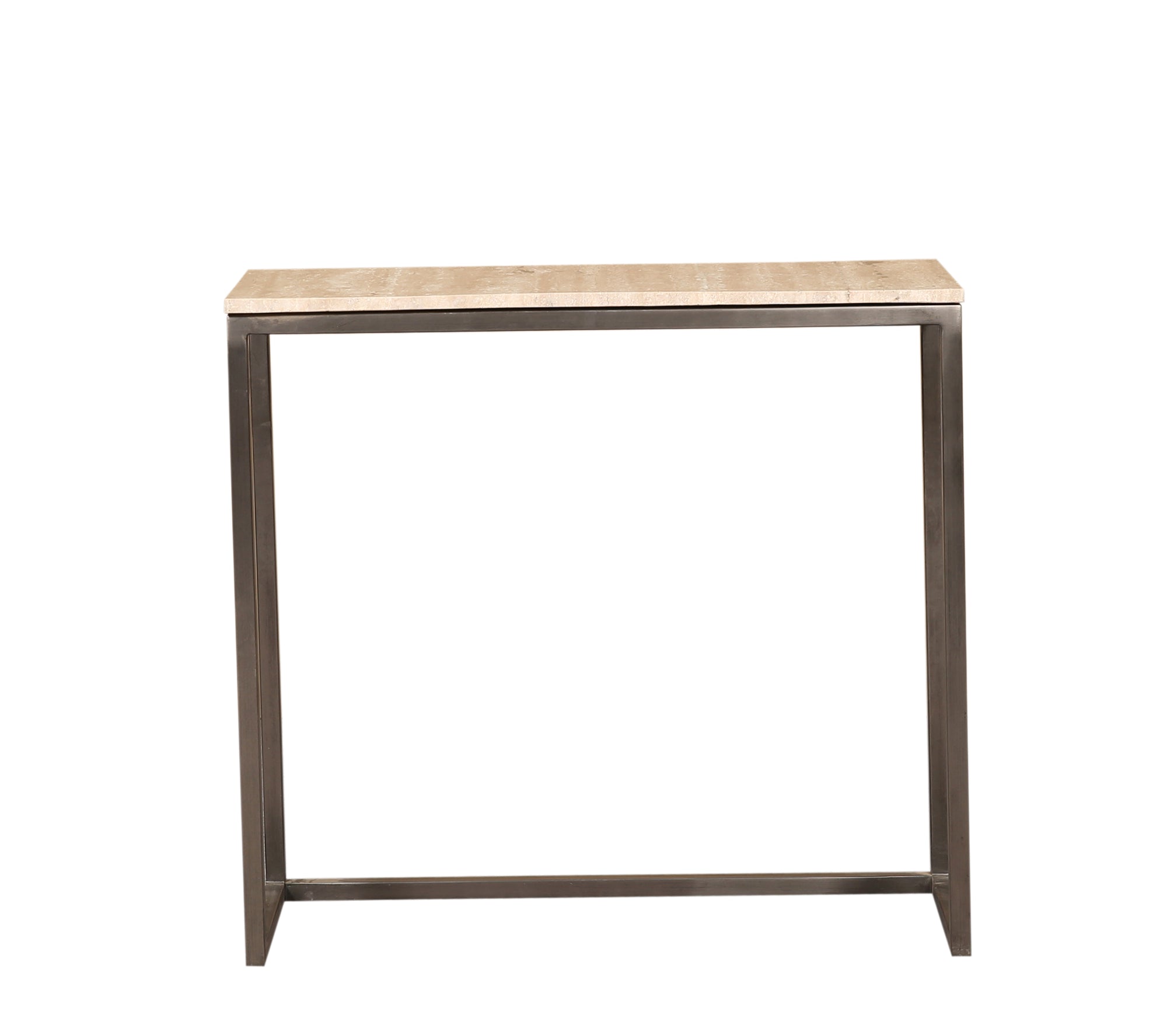 Zoah Black Travertine rectangle sidetable SV3 - Photo 8