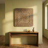 Dishita Cream square mdf wall panel ribbed large